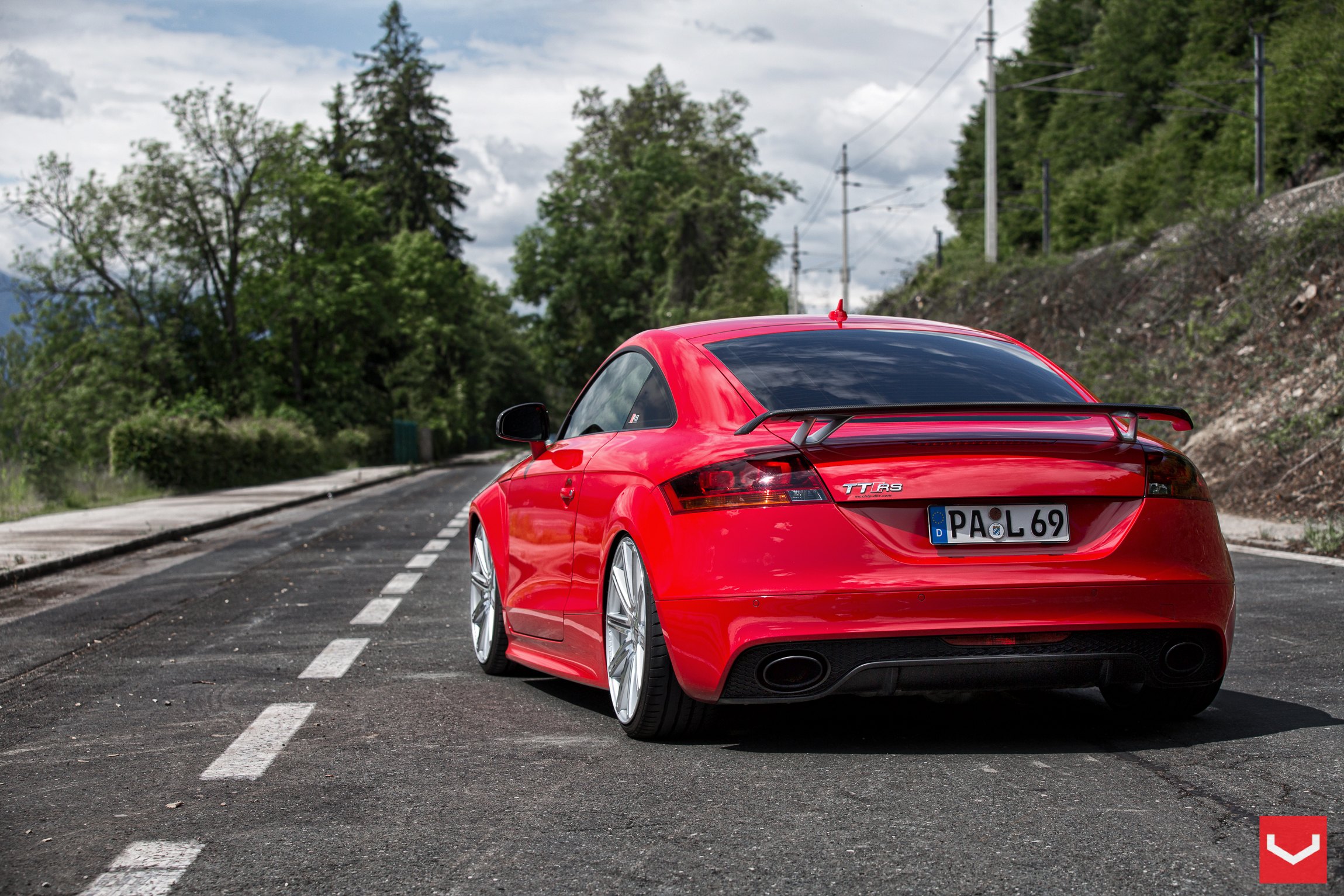 Racing Inspired Tuning for Red Audi TT — CARiD.com Gallery