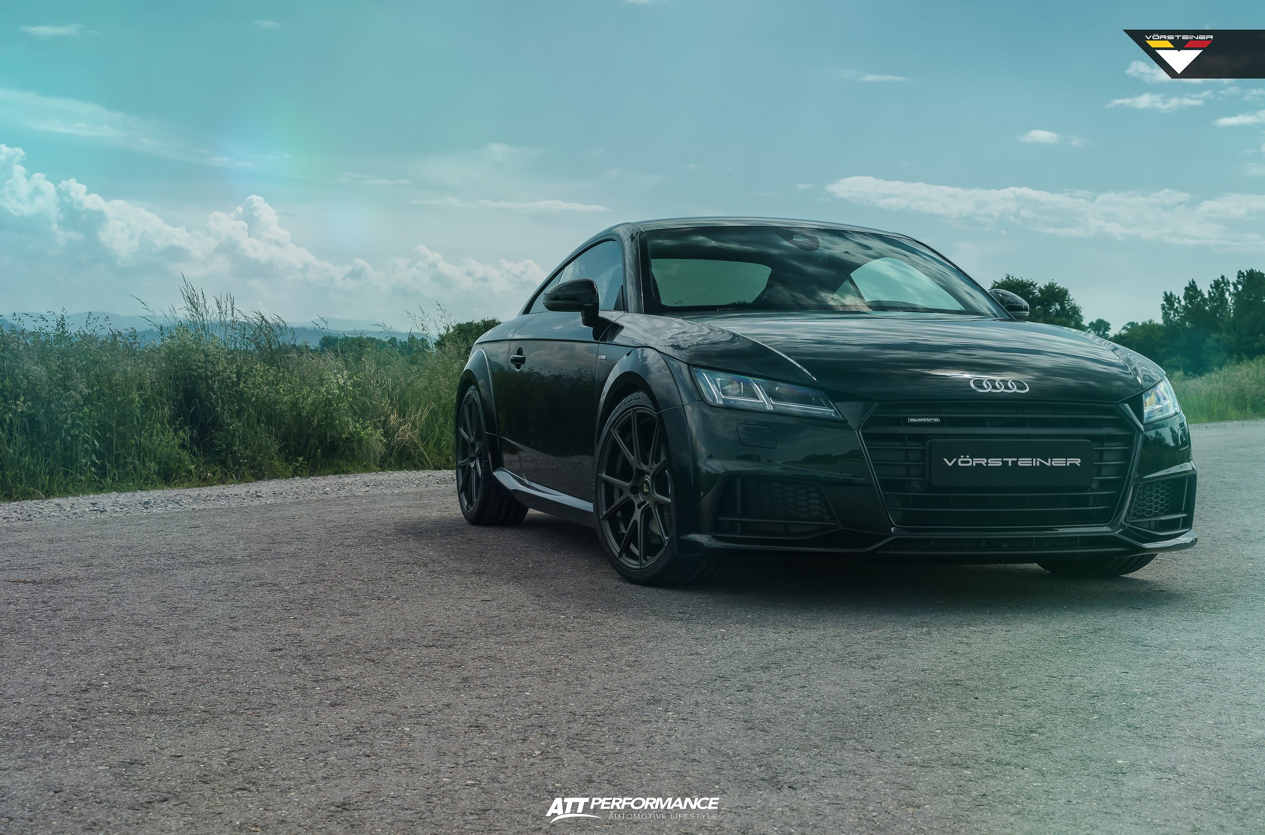 Custom Blacked Out Audi TT Quattro - Photo by Vorstiner