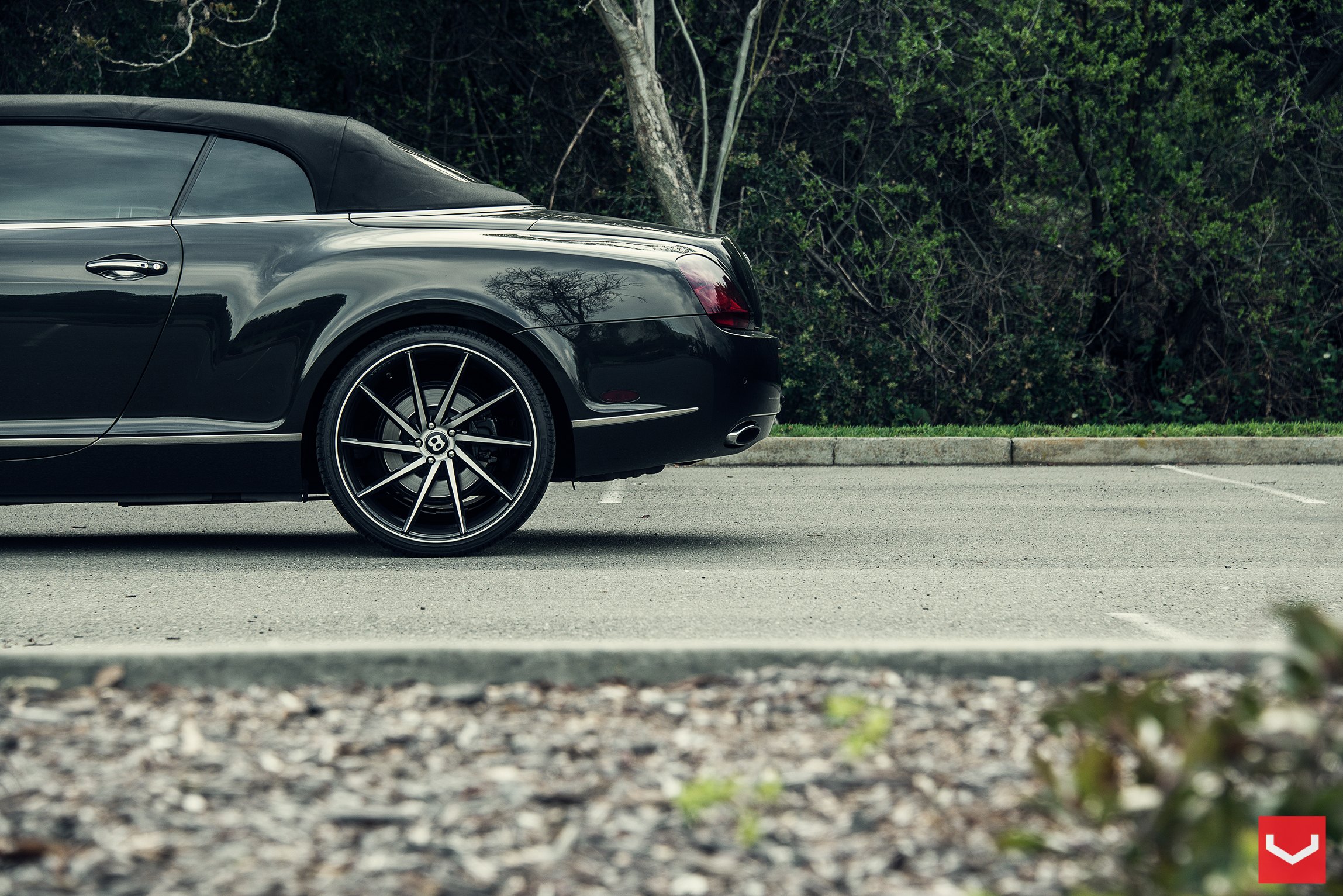 Bentley Continental with Custom CVT Vossen Rims - Photo by Vossen