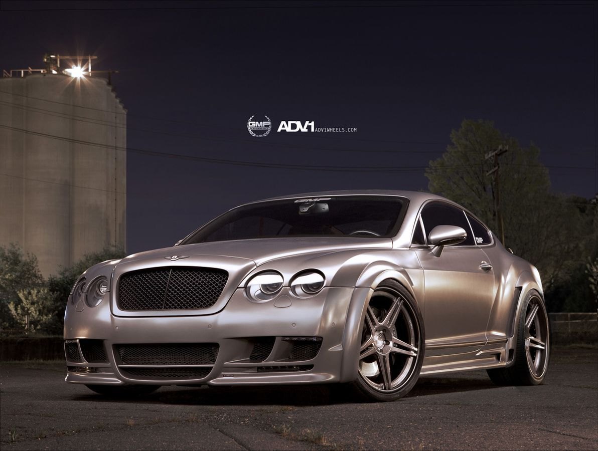 Metallic Bentley Continental with Halo Headlights - Photo by ADV.1