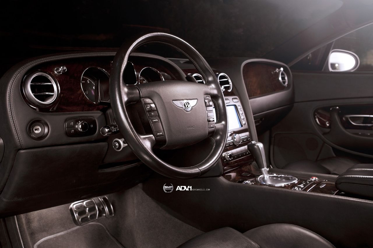 Woodgrain Dash Kit in Custom Bentley Continental - Photo by ADV.1