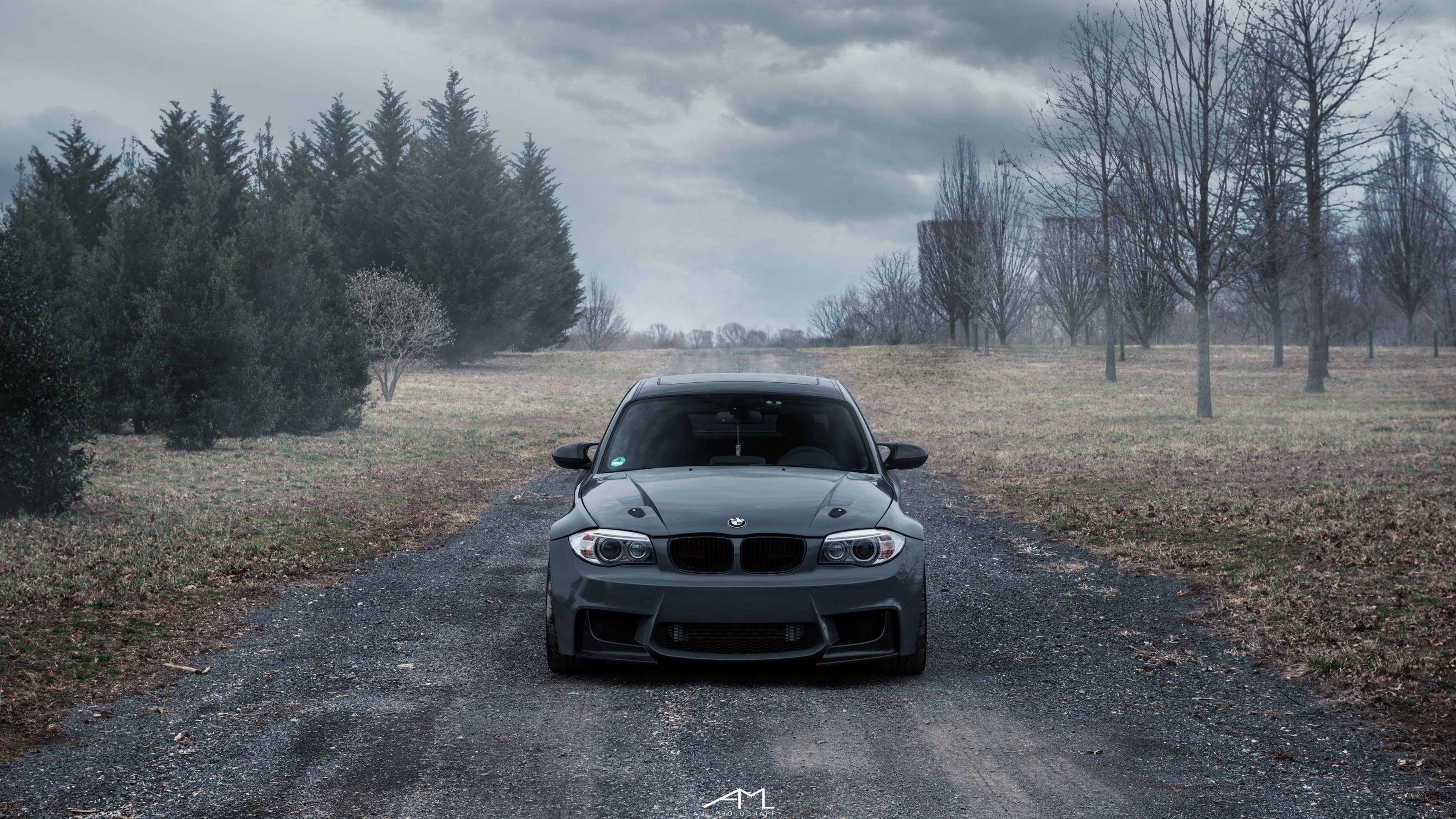Gray BMW 1-Series with Custom Front Bumper - Photo by Arlen Liverman