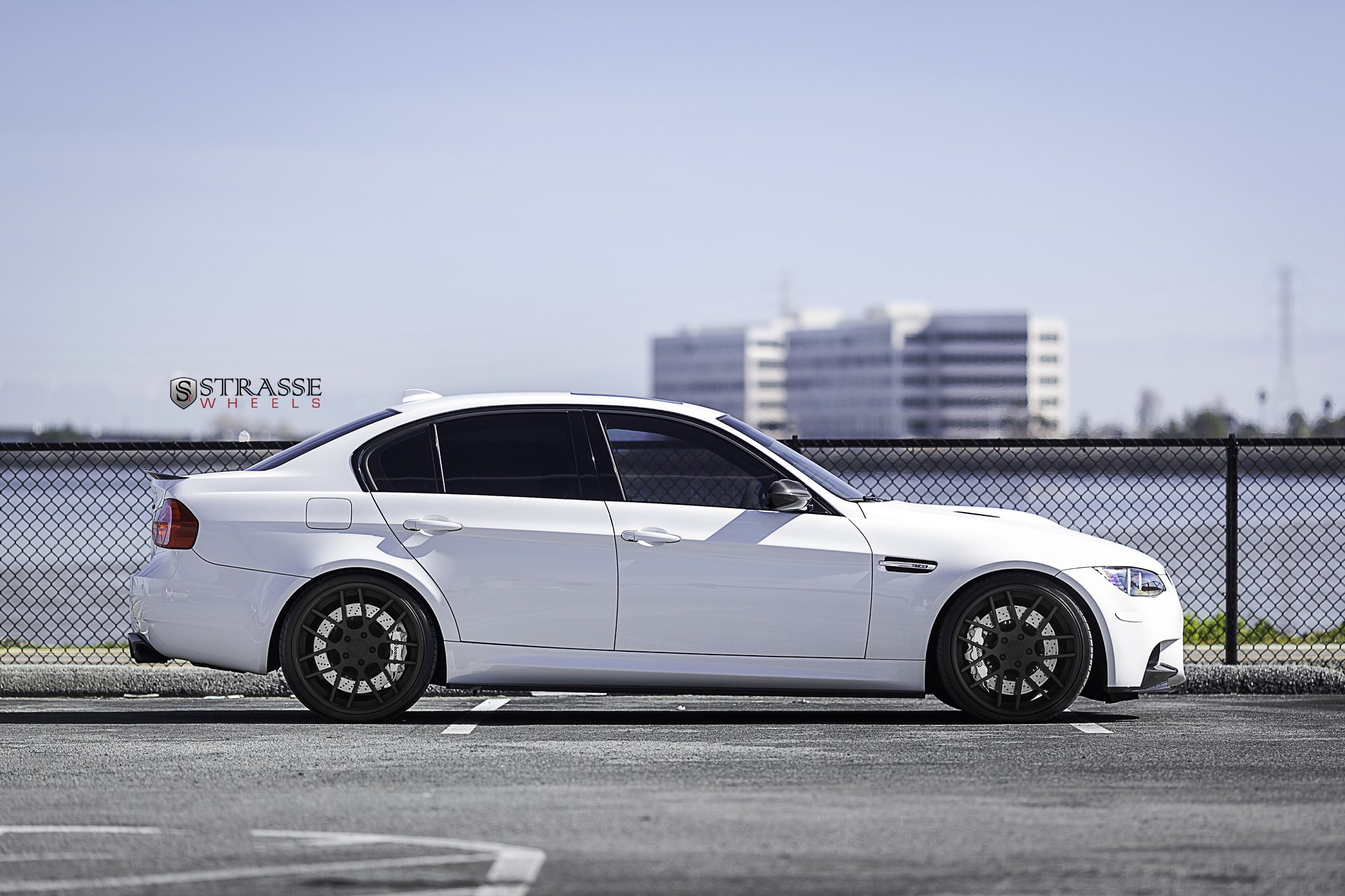 Strasse Rims with Brembo Brakes on BMW 3-Series - Photo by Strasse Forged