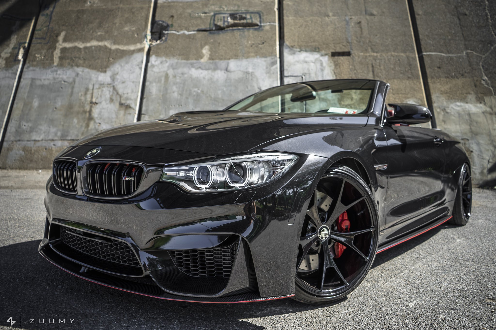 BMW M4 Convertible on Stylish CSM5 Rims By Concept One - Photo by Klutch Wheels