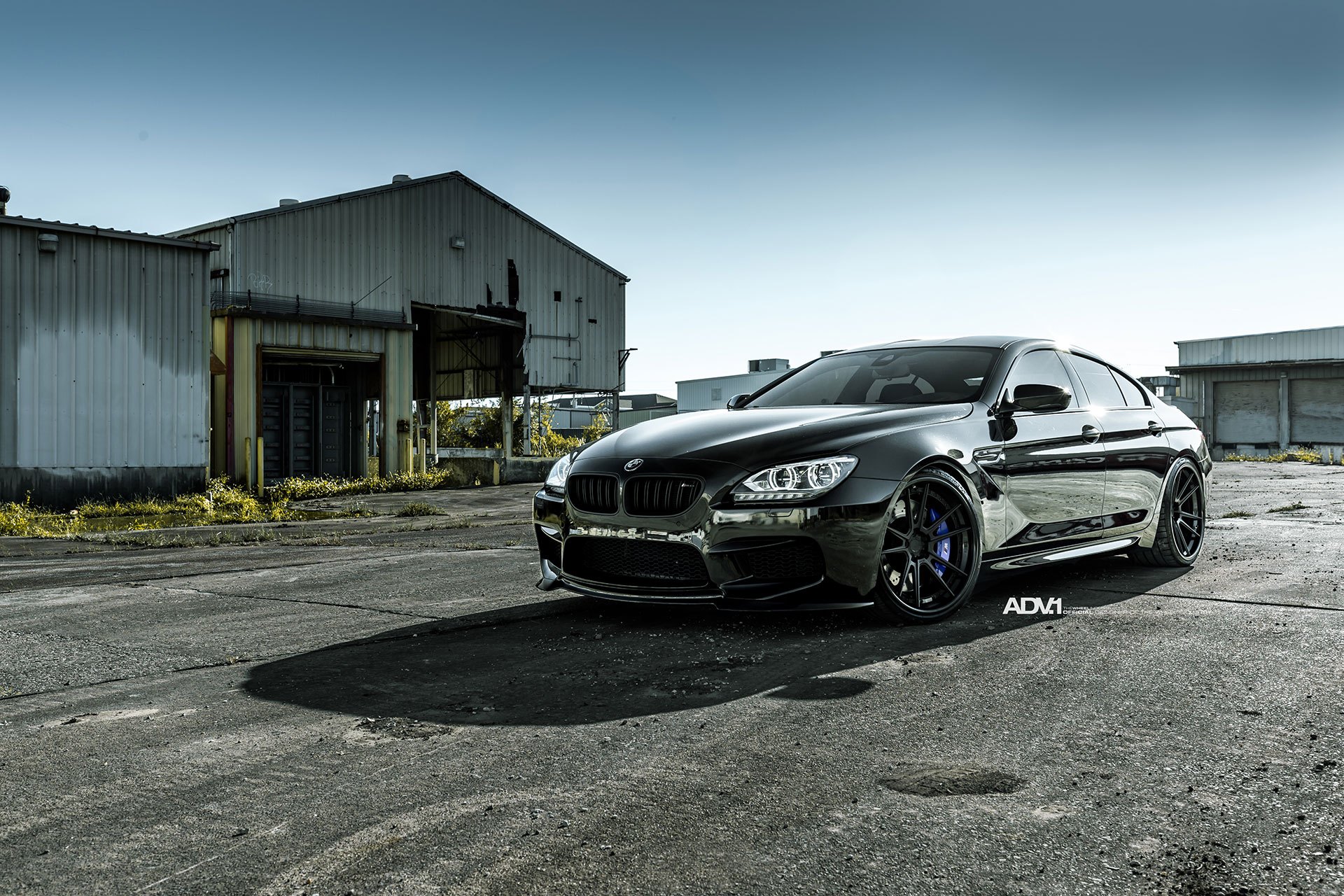 Custom Blacked Out BMW M6 - Photo by ADV.1