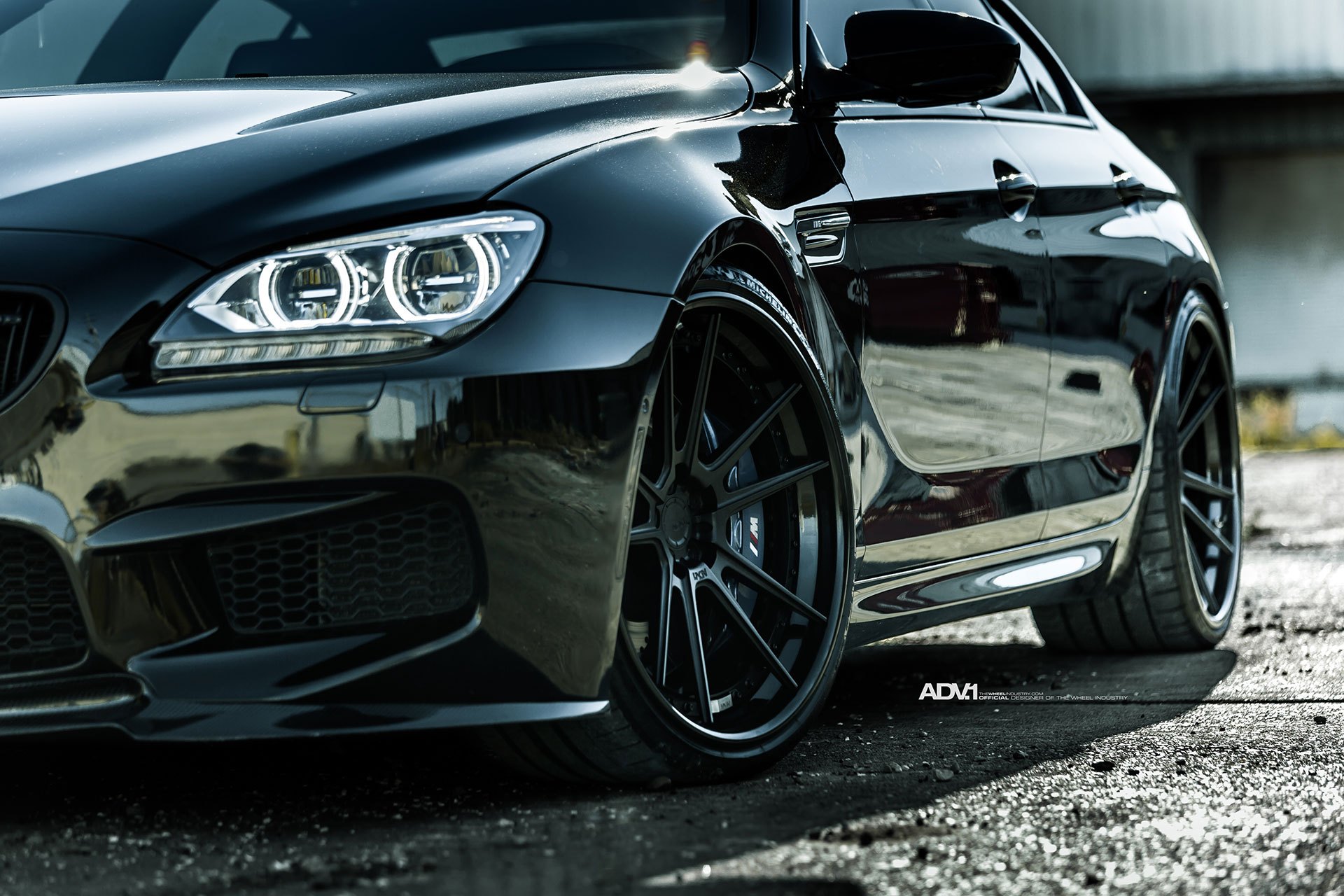 Black BMW M6 with ADV1 Concave Wheels - Photo by ADV.1