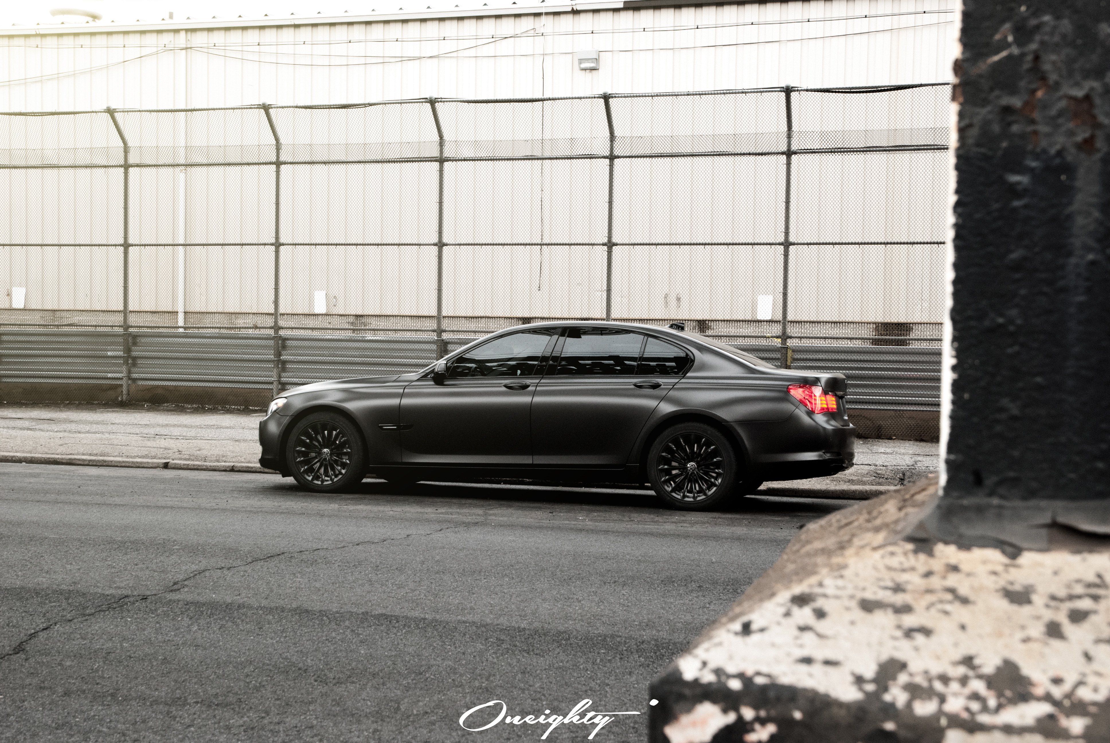 ONEighty NYC Paint on Gray BMW 7-Series - Photo by ONEighty NYC