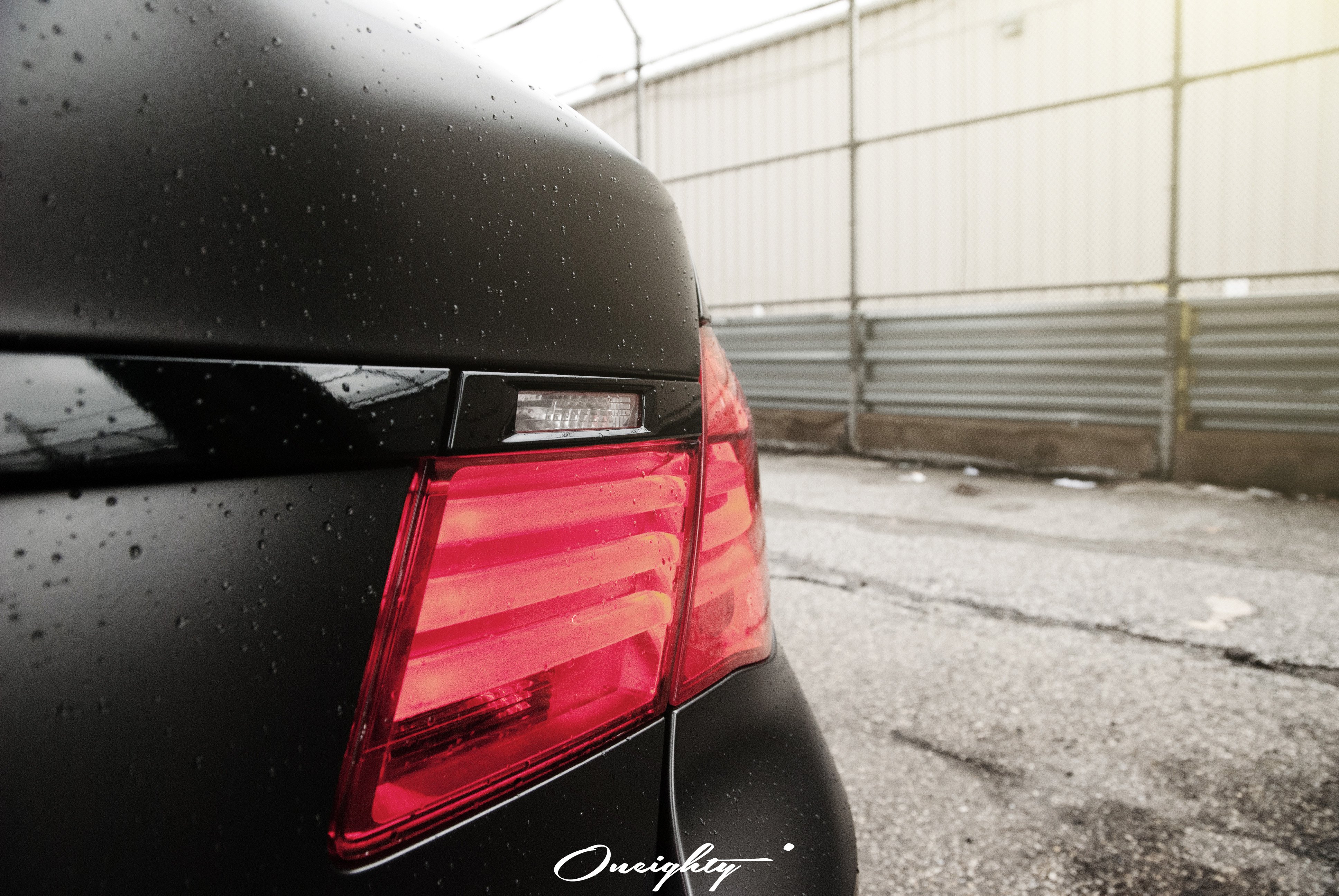 ONEighty NYC Taillights on Gray BMW 7-Series - Photo by ONEighty NYC