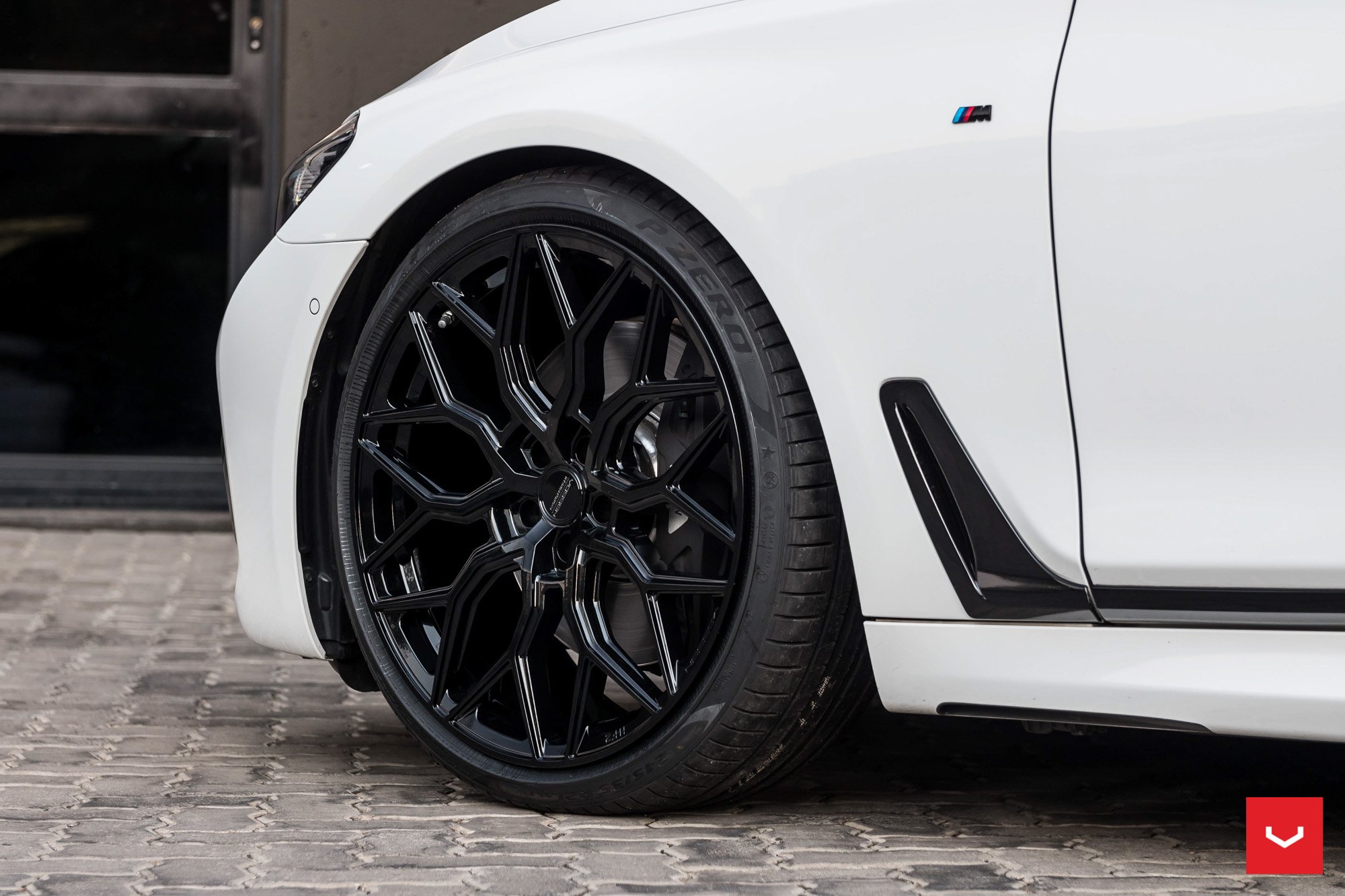 White BMW 7-Series with Vossen Forged Wheels - Photo by Vossen