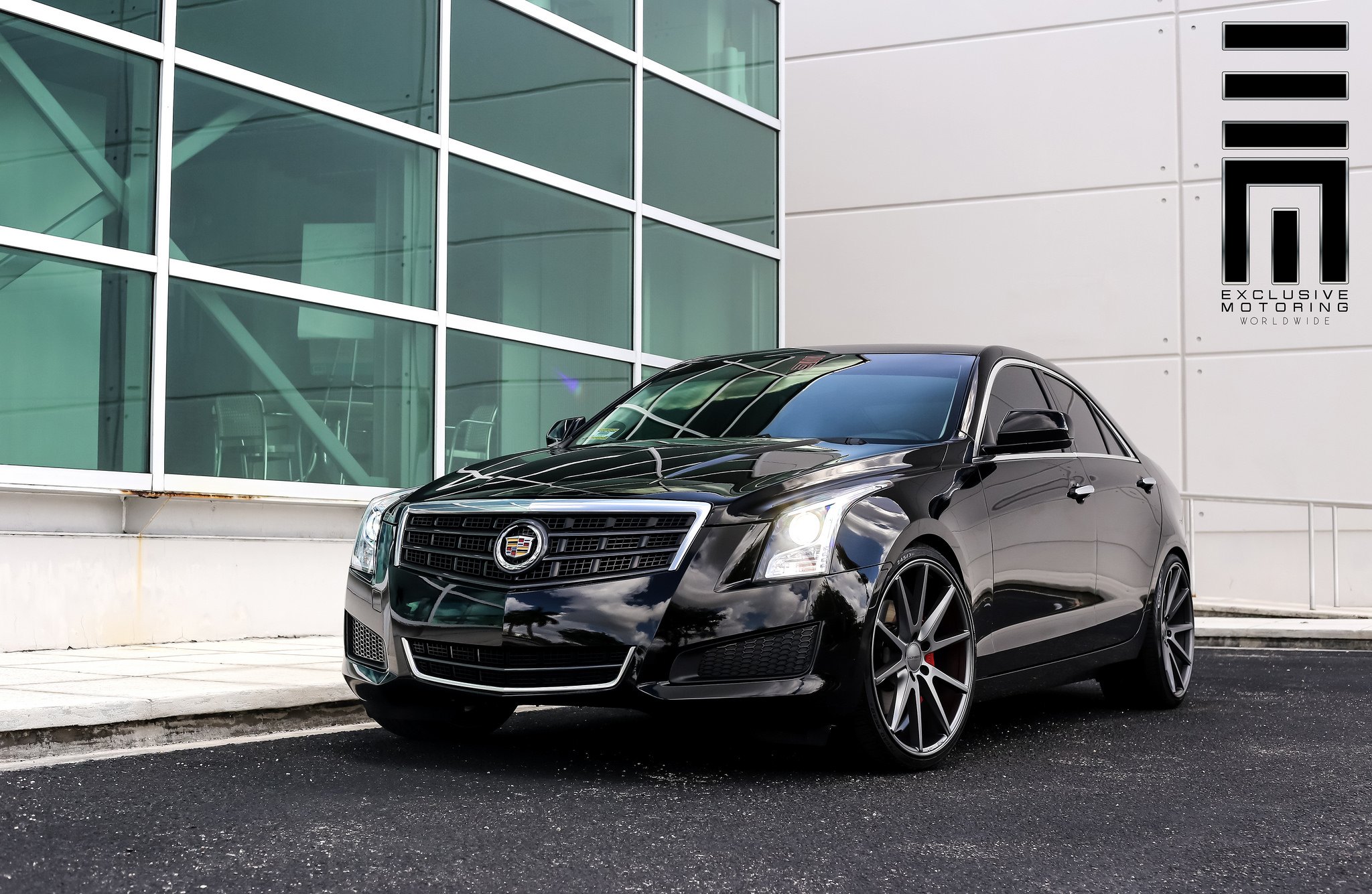 Platinum Black Cadillac ATS - Photo by Exclusive Motoring