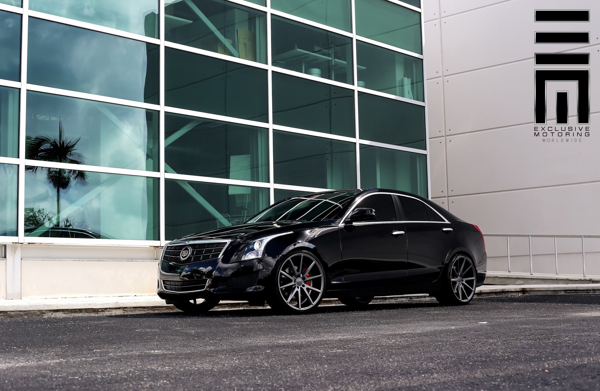 Exclusive Motoring Cadillac ATS with Platinum Black Exterior Color - Photo by Exclusive Motoring
