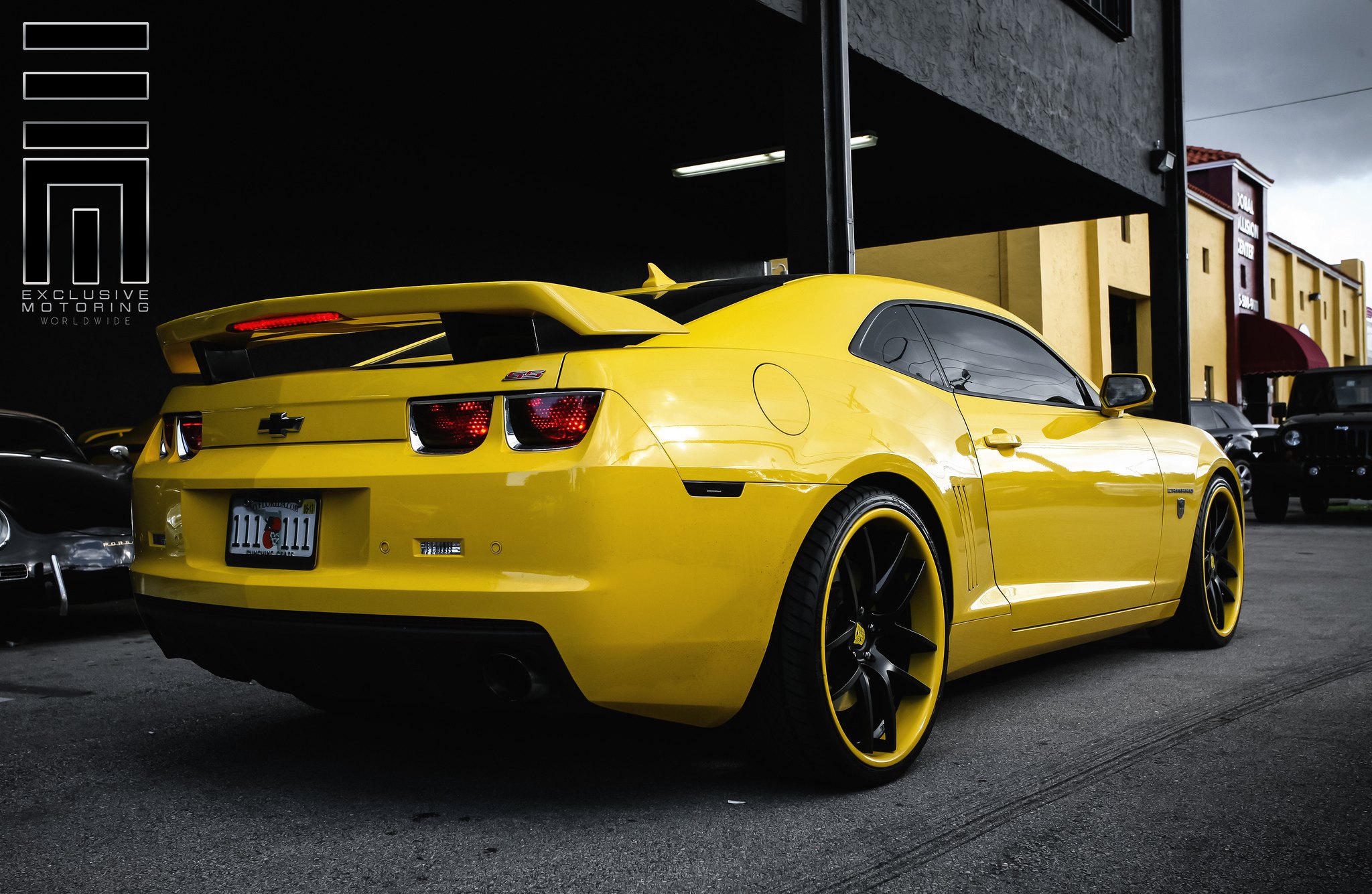 Bumblebee Chevy Camaro SS Tail Lights - Photo by Exclusive Motoring
