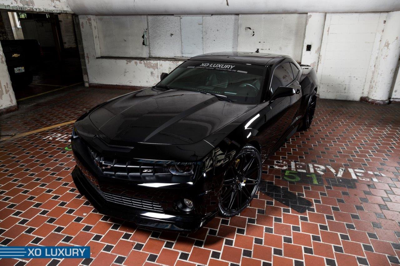 All Black Chevy Camaro SS - Photo by XO Luxury