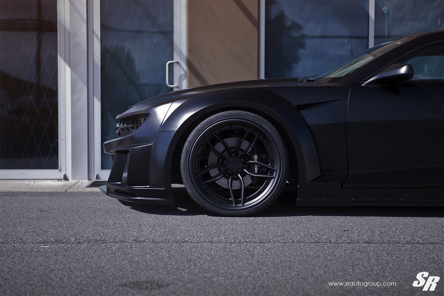 Aftermarket Rims with Brembo Brakes on Chevy Camaro - Photo by SR Auto Group