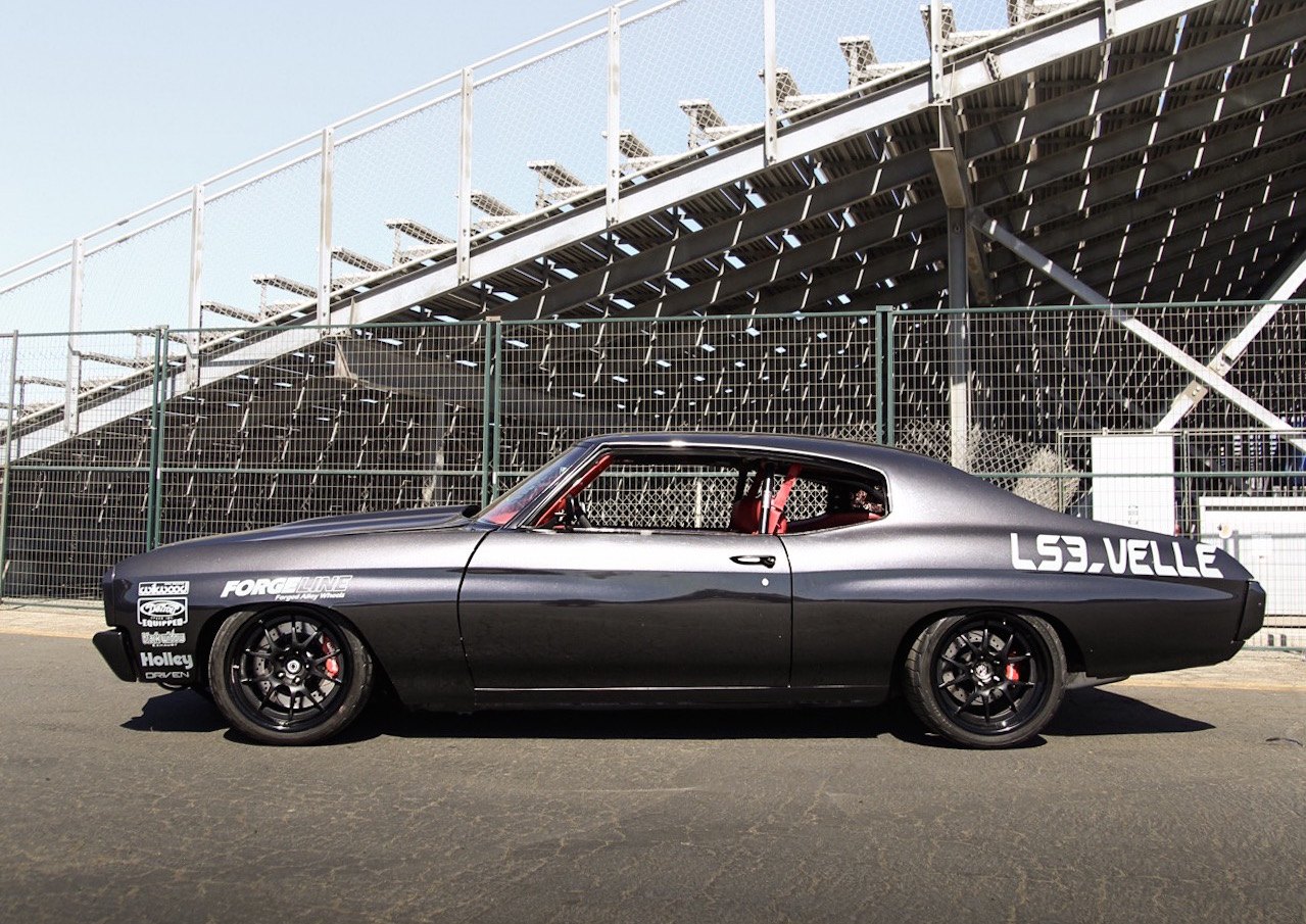 Black Chevy Chevelle SS with Forgeline Wheels - Photo by Forgeline Motorsports