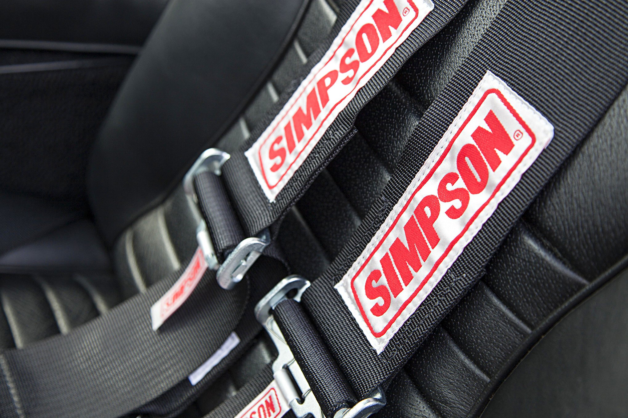 Simpson Racing Seats in Gray Chevy Corvette - Photo by Jason Lubken