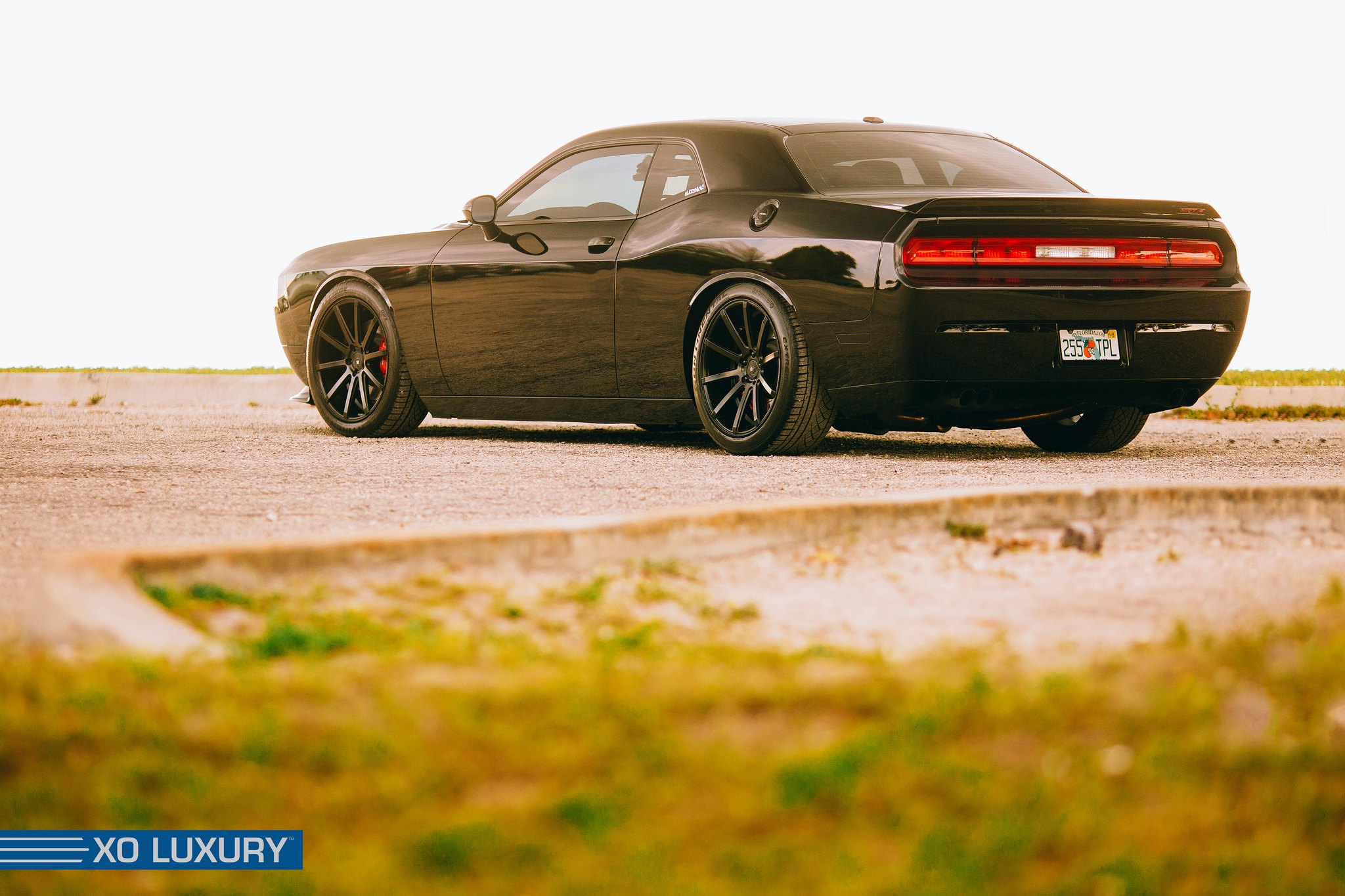 Stanced Dodge Challenger - Photo by XO Luxury