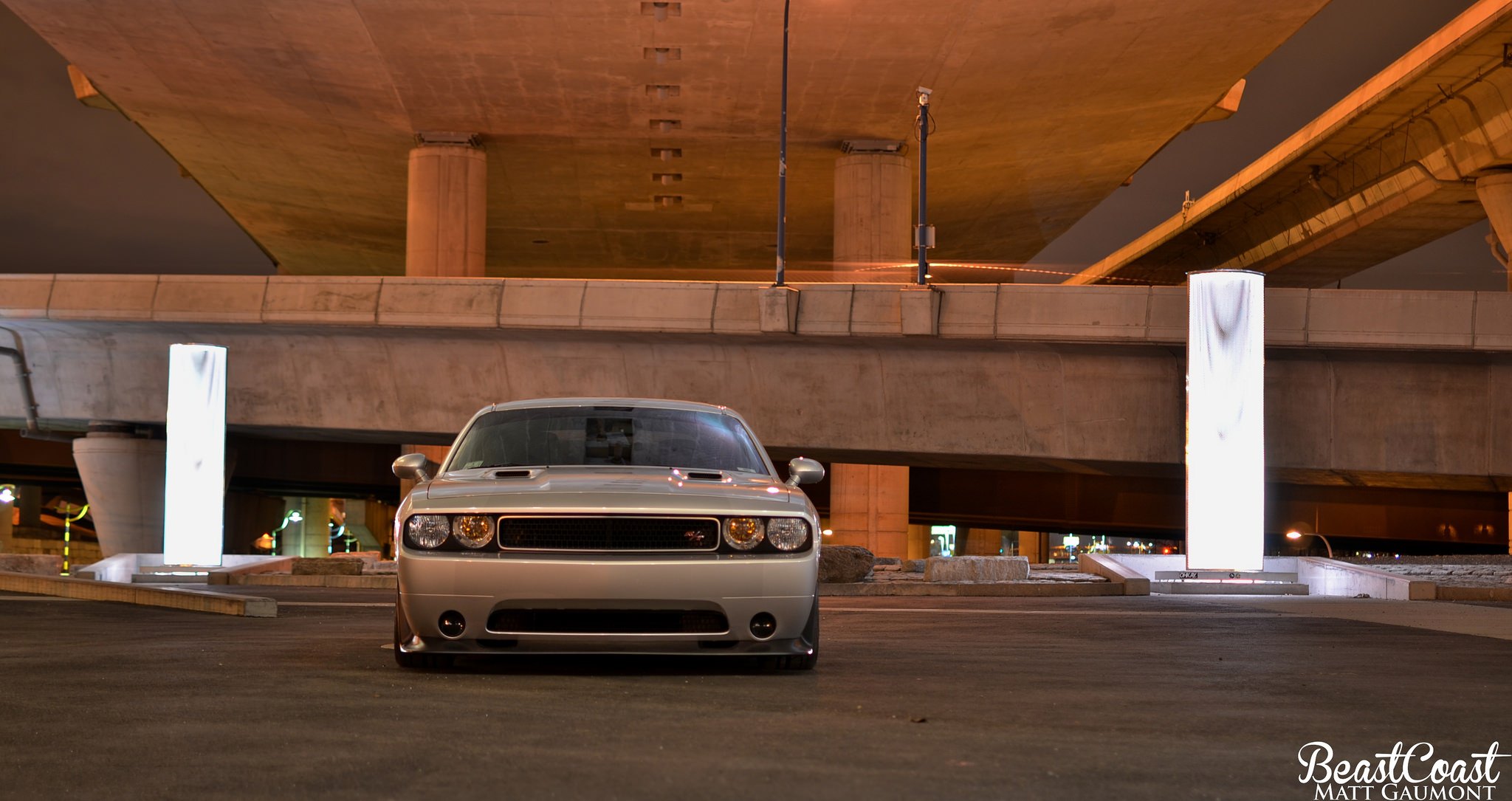 Vented Custom Hood on Dodge Challenger RT - Photo by Matthew Gaumont