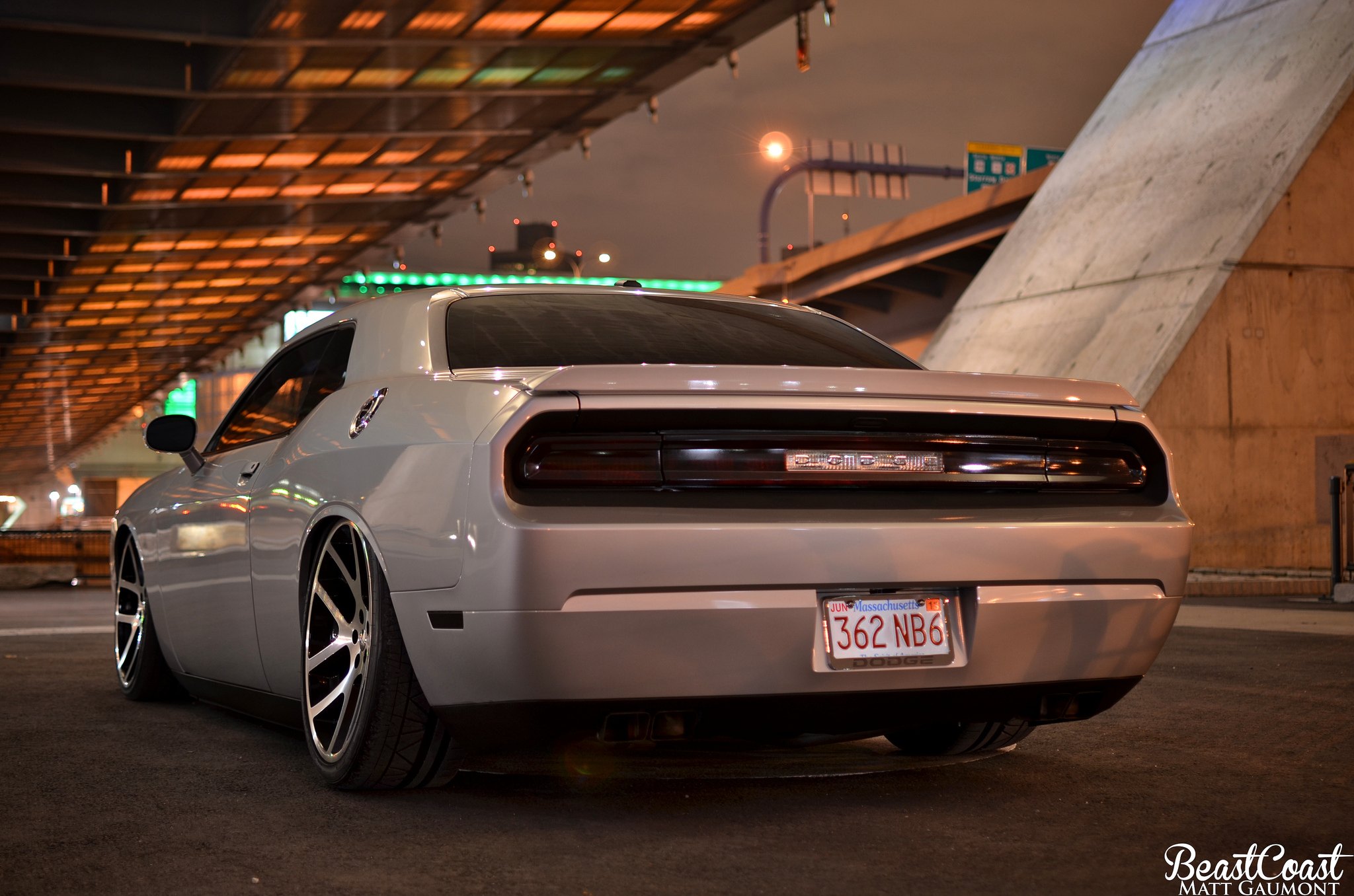 Custom Dodge Challenger RT Rear Lip Spoiler - Photo by Matthew Gaumont