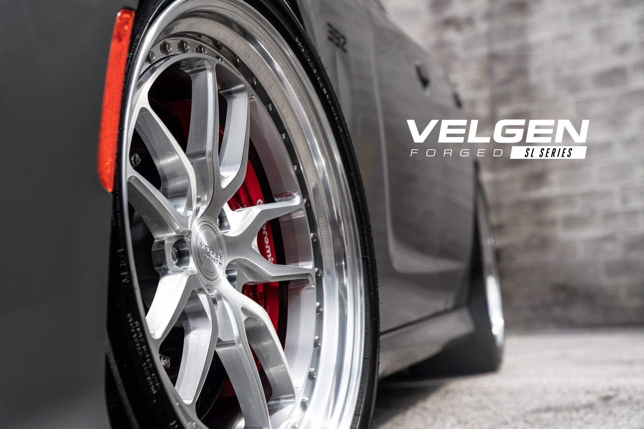 Gray Dodge Charger Daytona with Velgen Forged Wheels - Photo by Velgen Wheels
