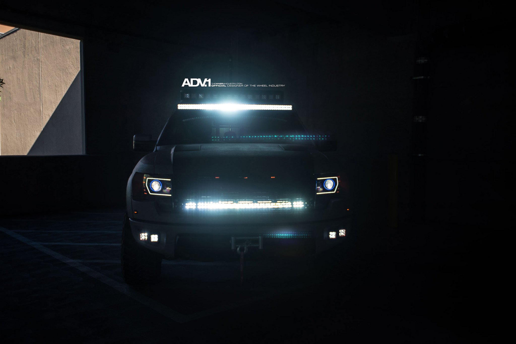 Ford F150 Raptor LED Headlights - Photo by ADV.1