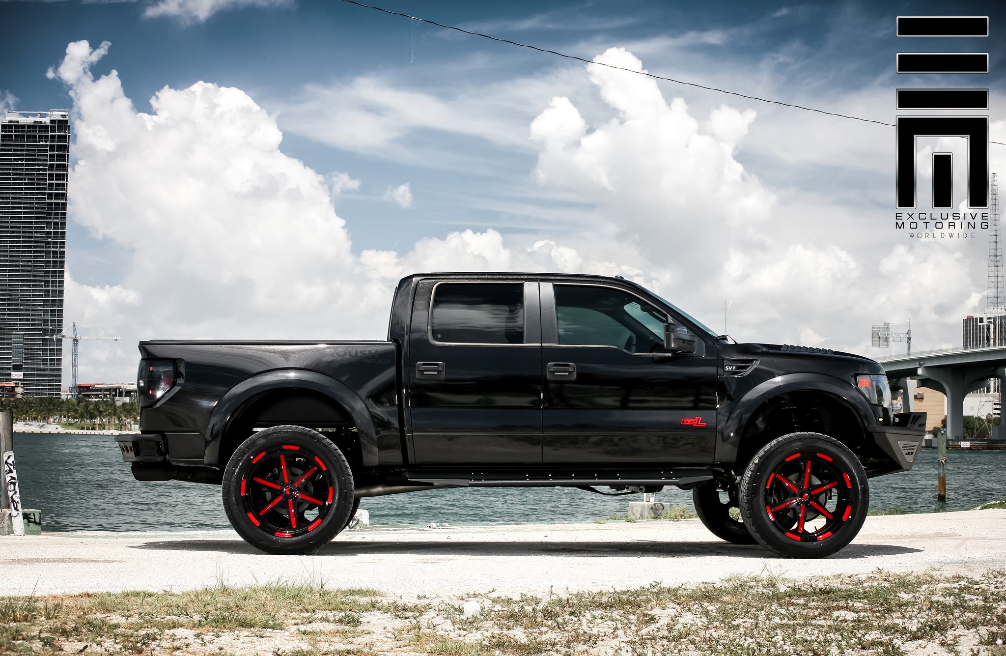 Lifted Ford F150 Raptor Roush Performance - Photo by Exclusive Motoring