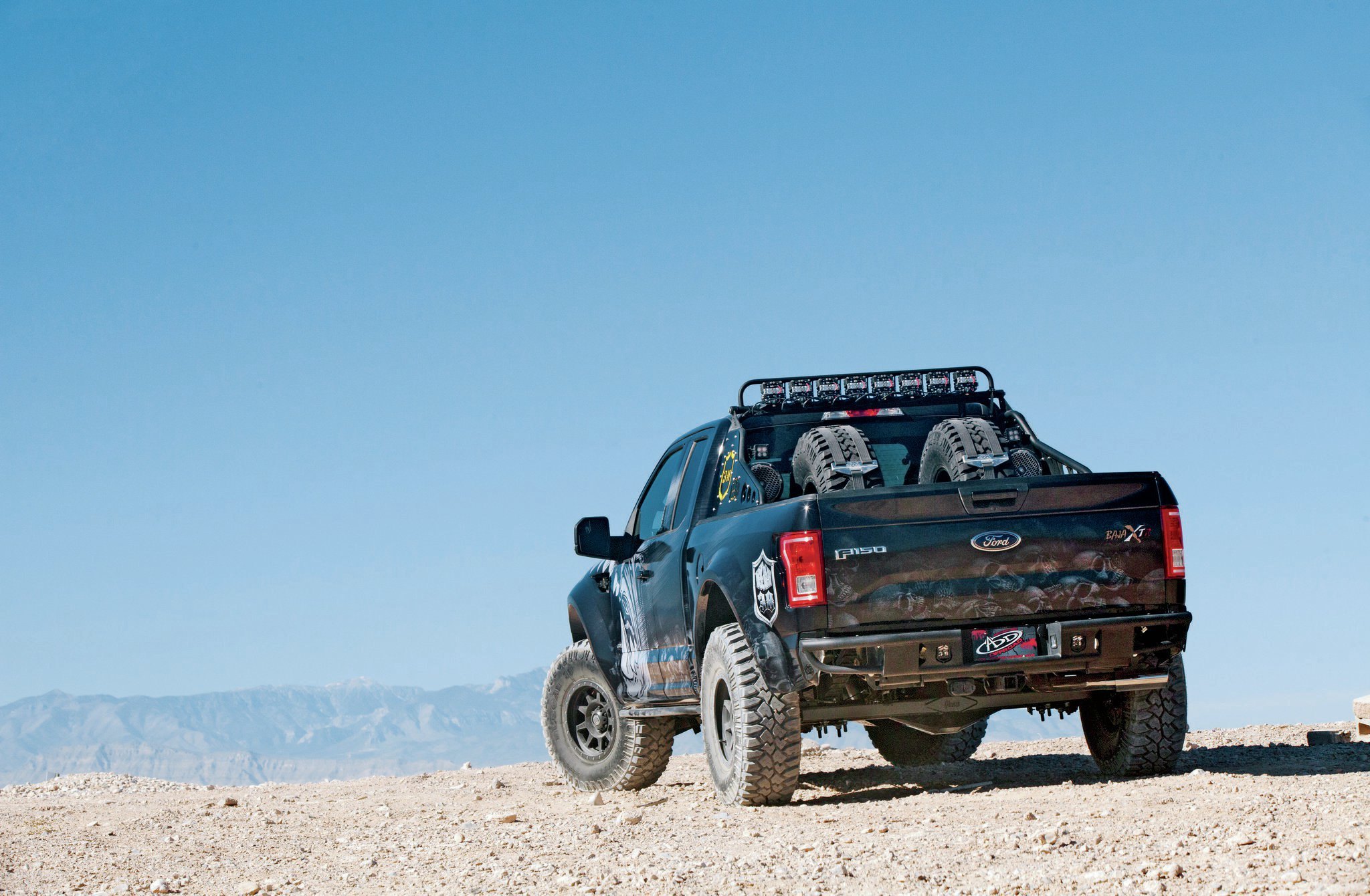 Ford F150 Desert Chase Truck - Photo by Chris Shelton