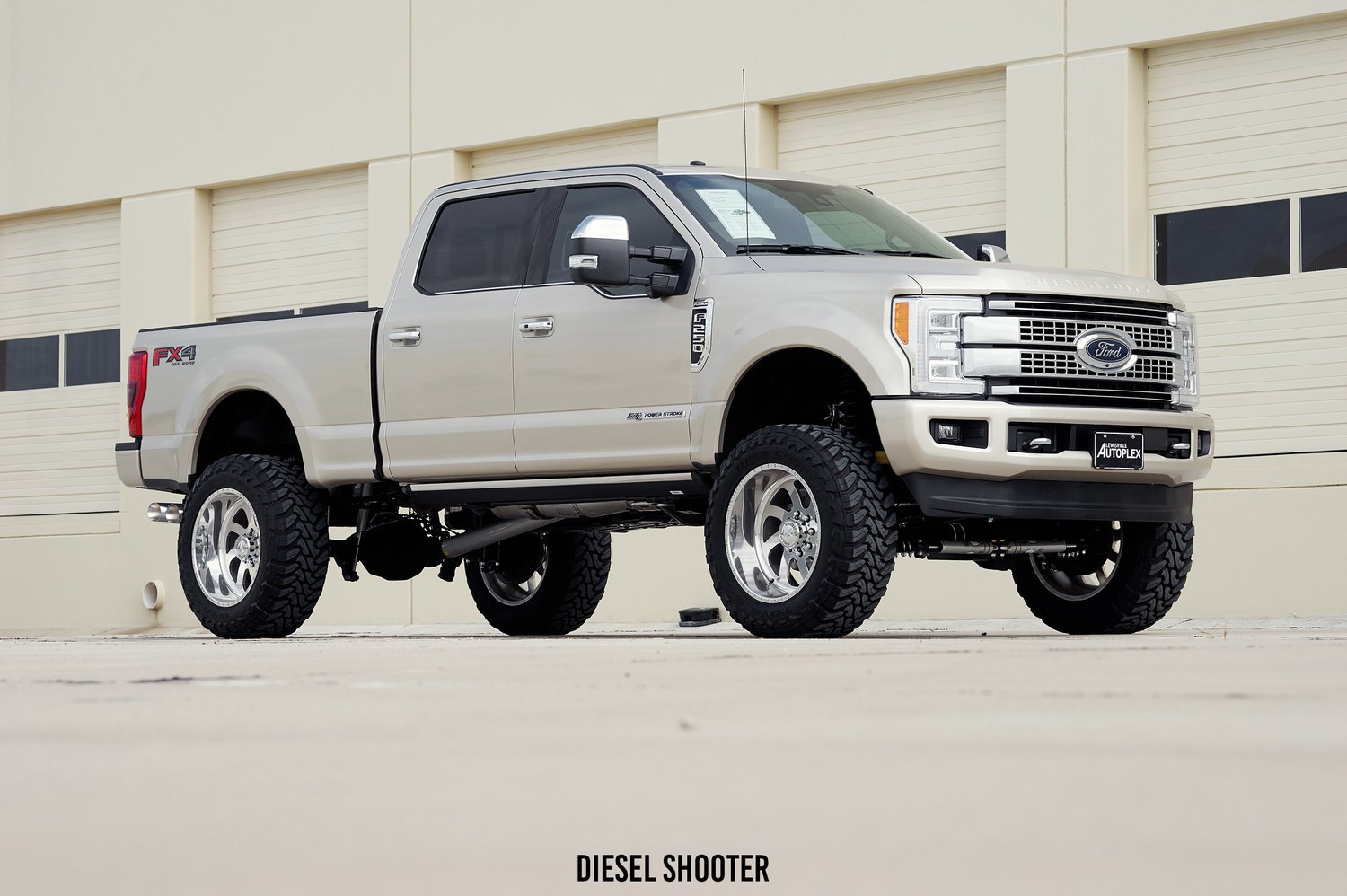 Lifted Ford F-250 Platinum - Photo by Diesel Shooter