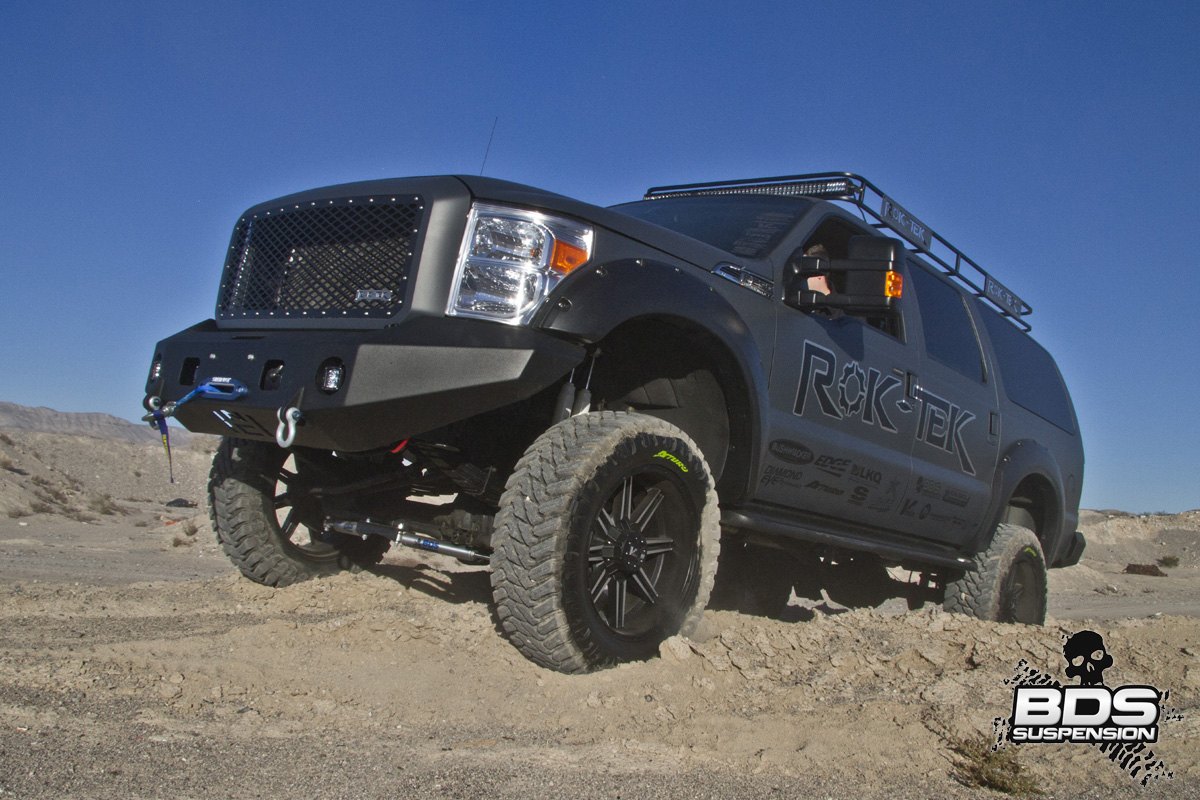 Ford Excursion offroading - Photo by BDS Suspensions