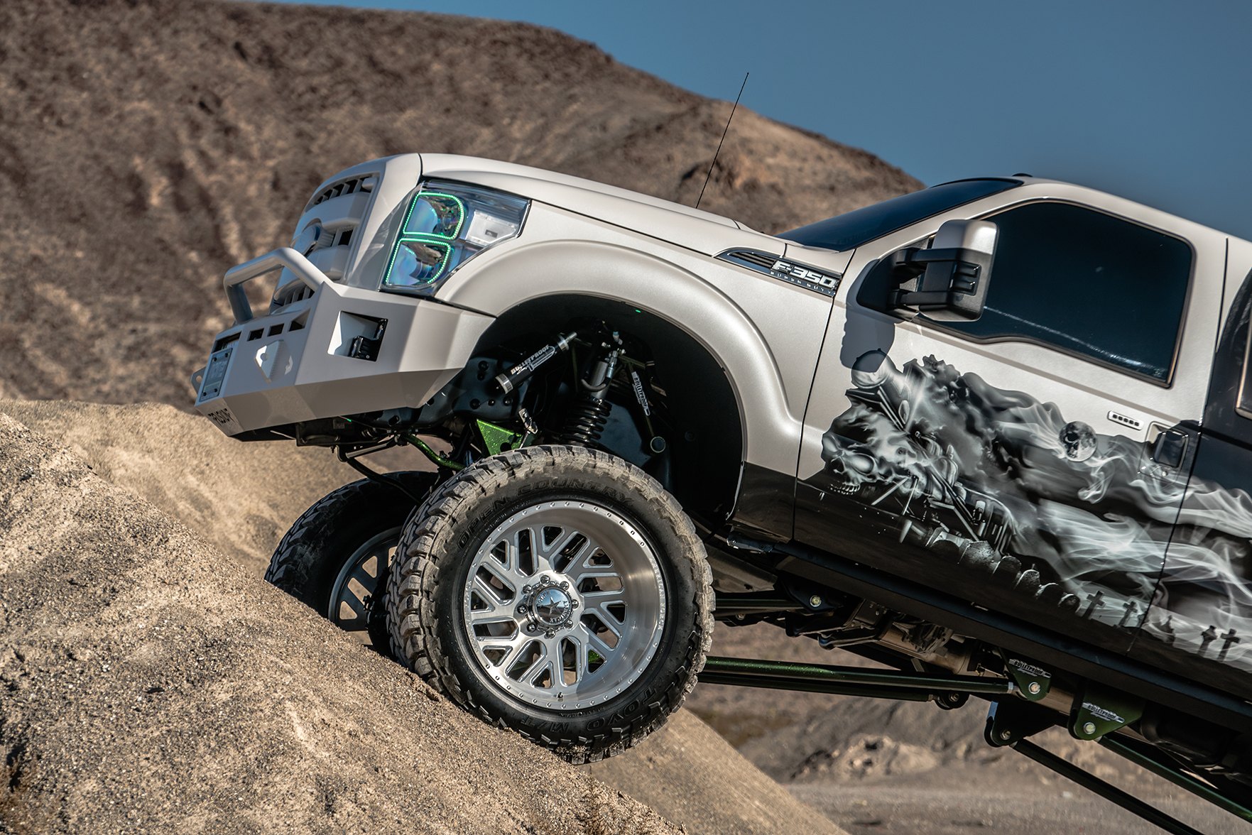 Ford F-350 With American Force Off-road Wheels - Photo by American Force