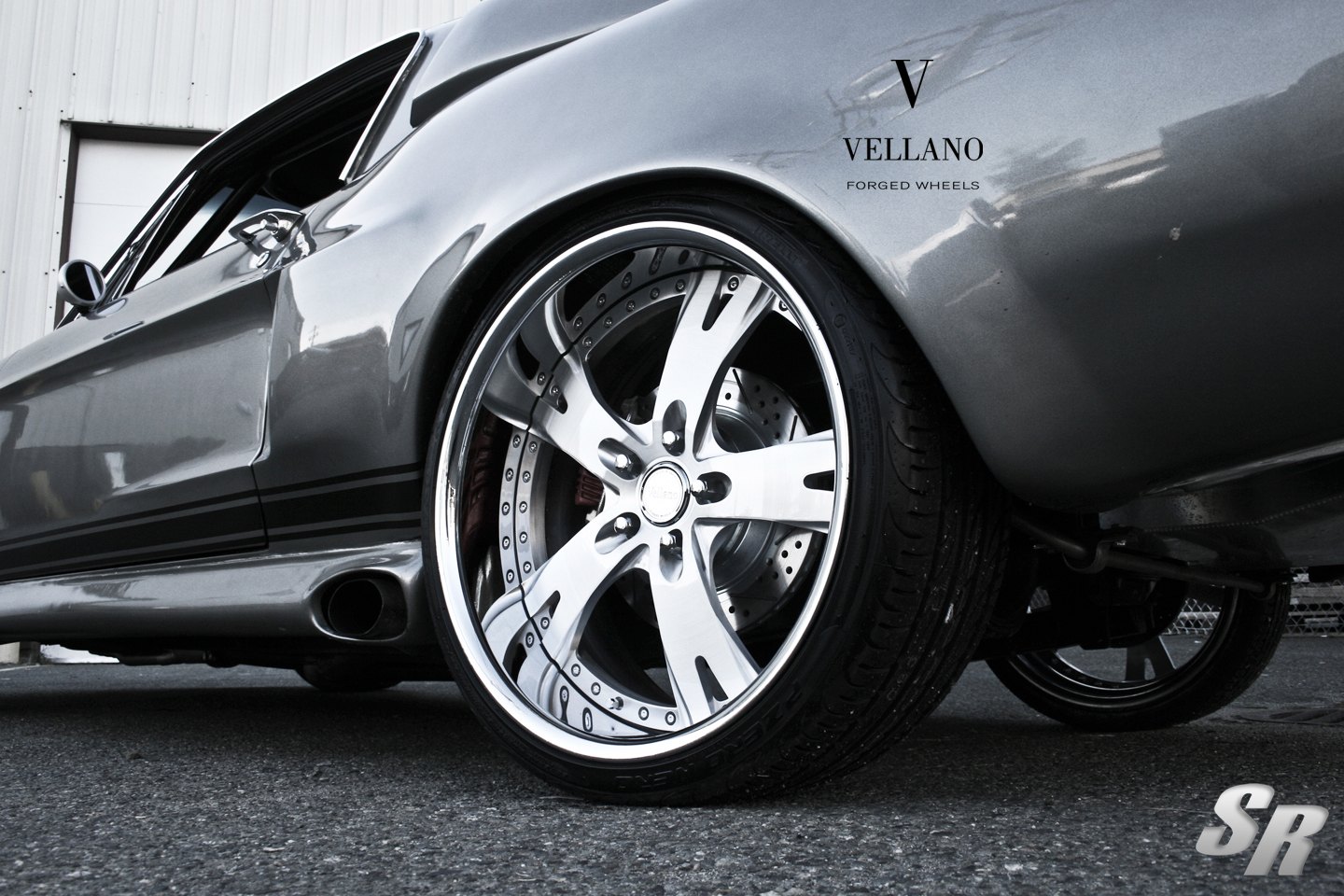 Silver Wheels on Ford Mustang Cobra - Photo by Vellano