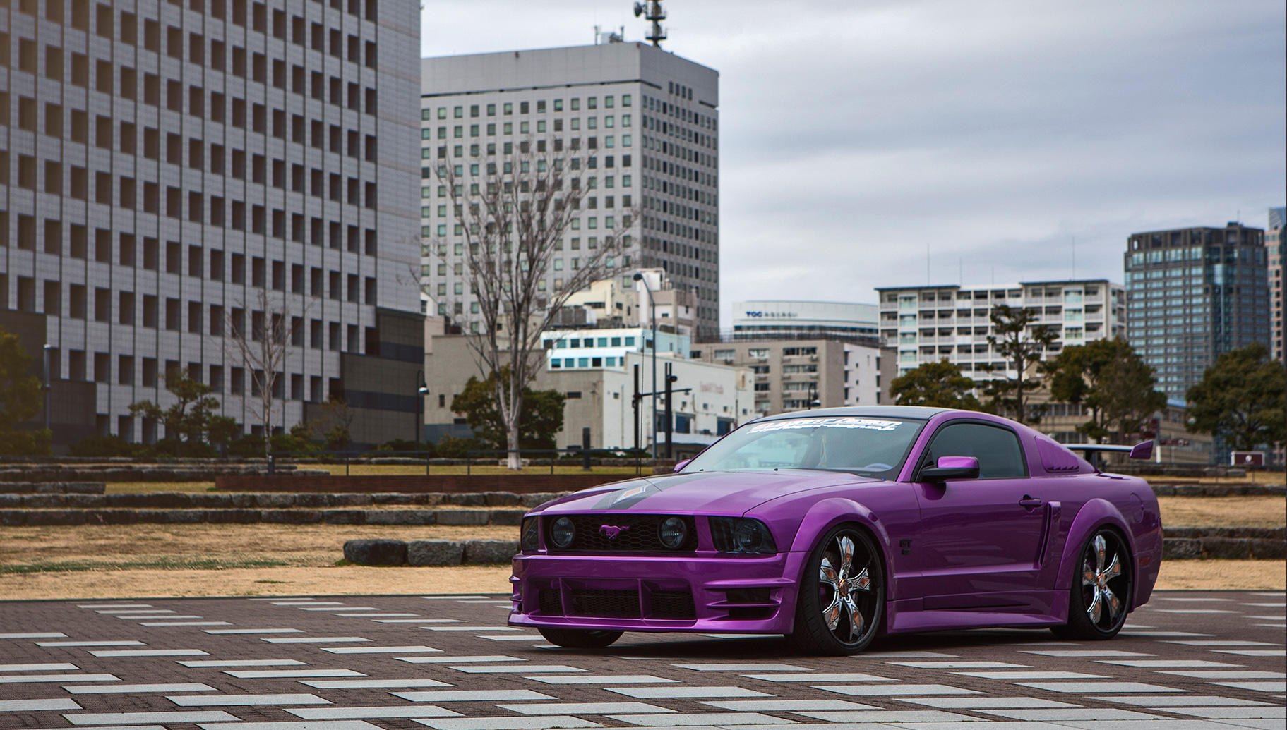 Ford Mustang GT with Custom Body Kit - Photo by Lexani