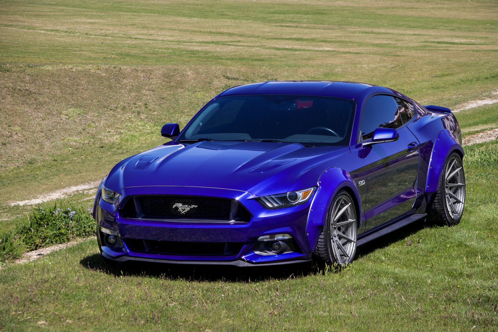 Blue Awesomeness Ford Mustang 5.0 Taken to Another Level