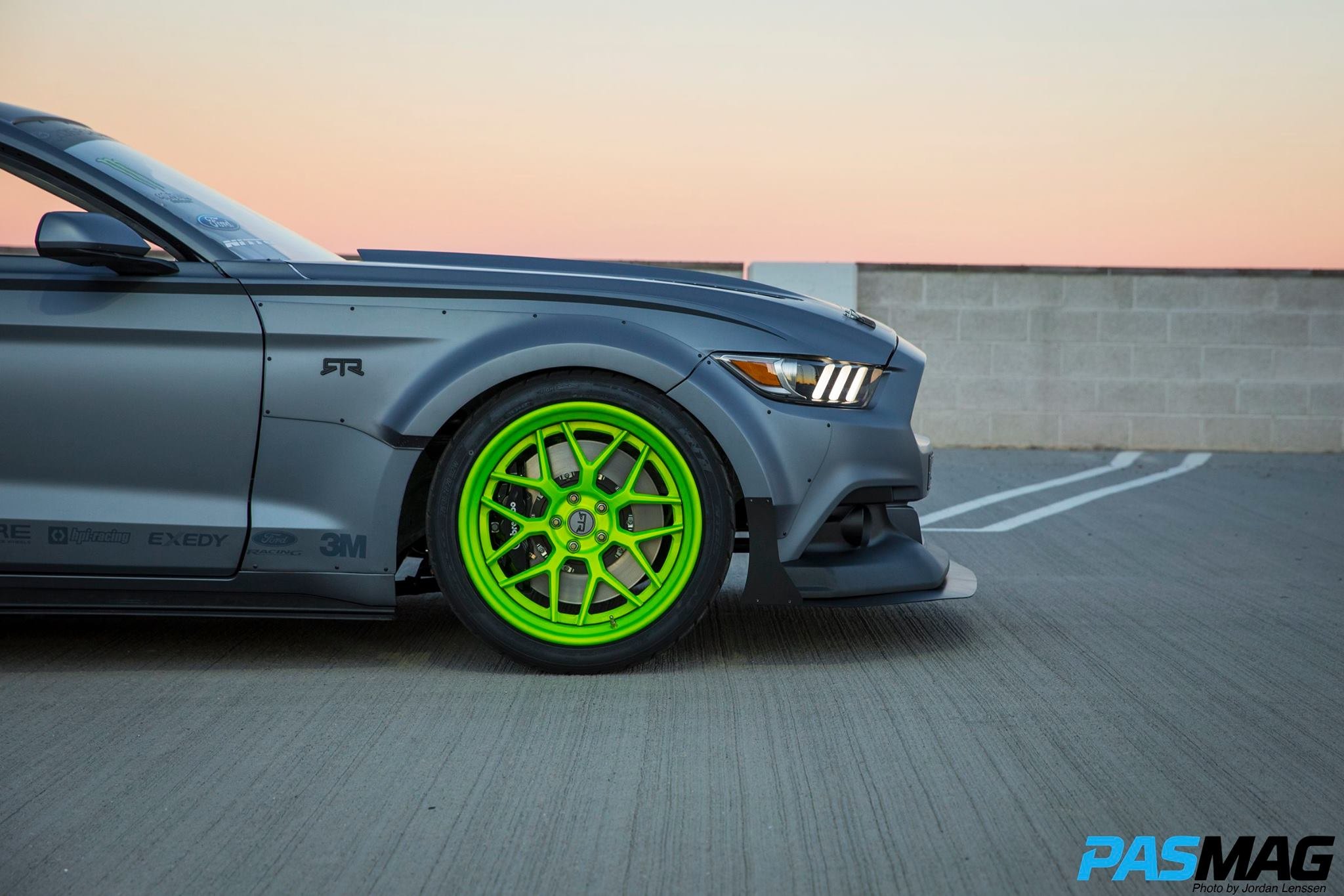 Ford Mustnag GT With Add-on Overfenders - Photo by Ford Mustang RTR