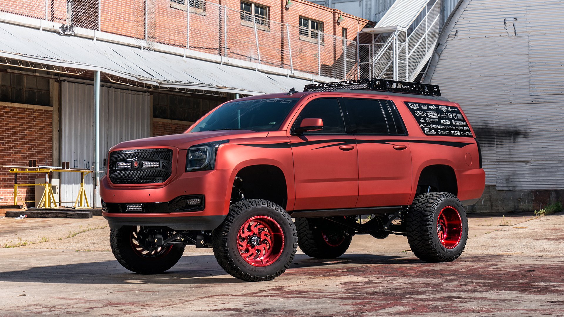 GMC Yukon on Large American Force Offroad Rims - Photo by Dale Martin