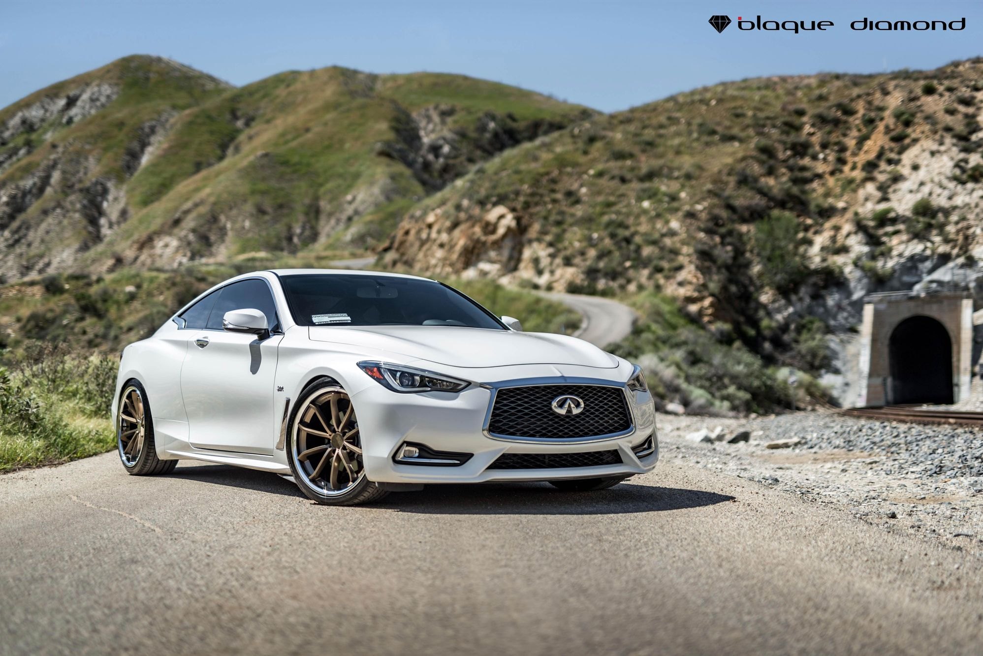 Captivating Infiniti Q60 With White Exterior Color And