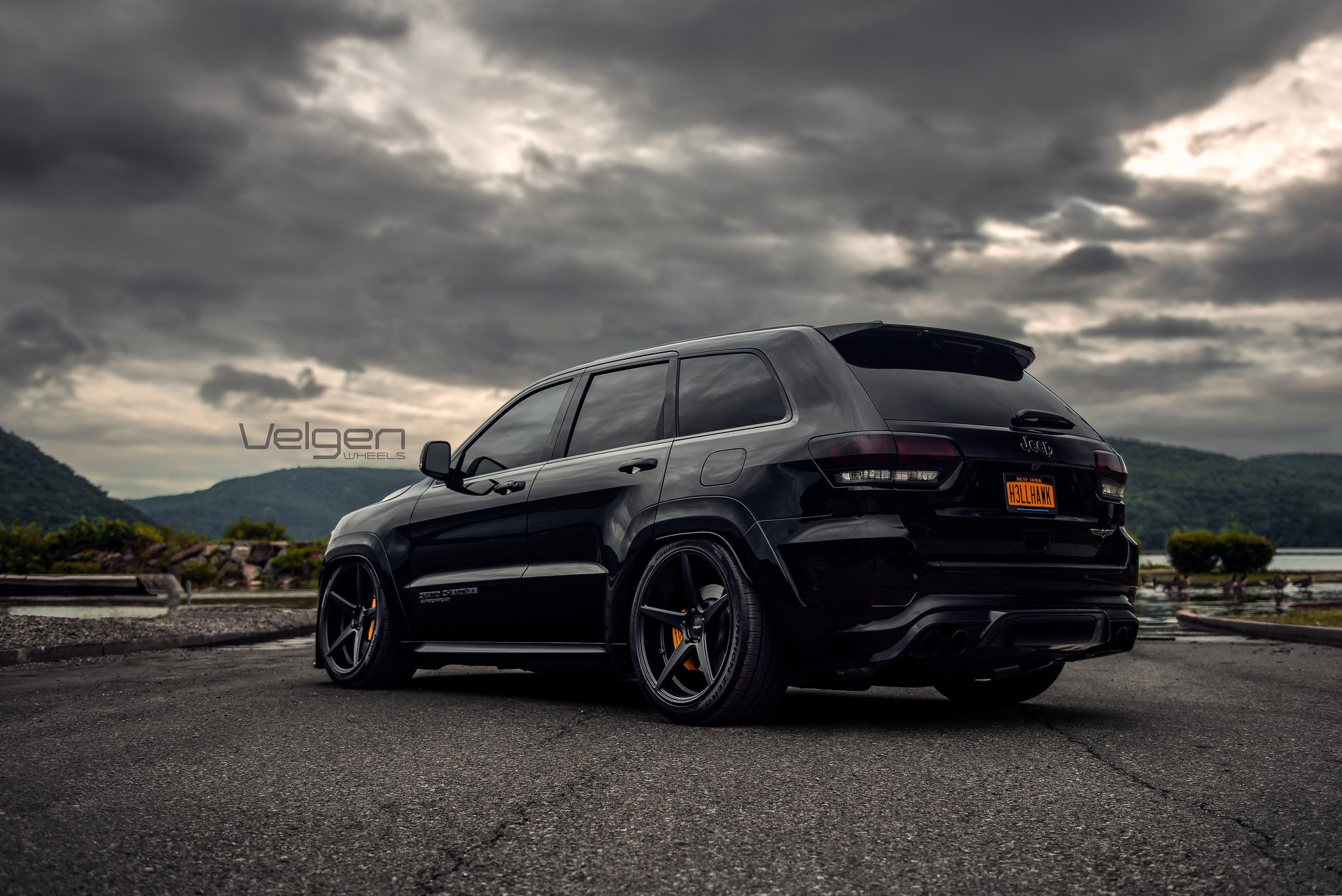 Blacked Out Jeep Grand Cherokee Gets Sharp Look With Aftermarket Body Kit — CARiD.com Gallery