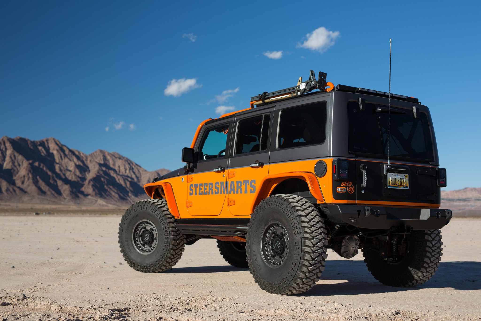 This is a Jeep World: Custom Orange Jeep Wrangler —  Gallery