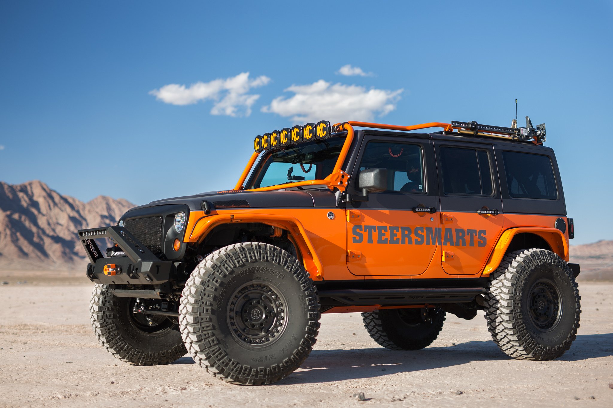 This is a Jeep World: Custom Orange Jeep Wrangler —  Gallery