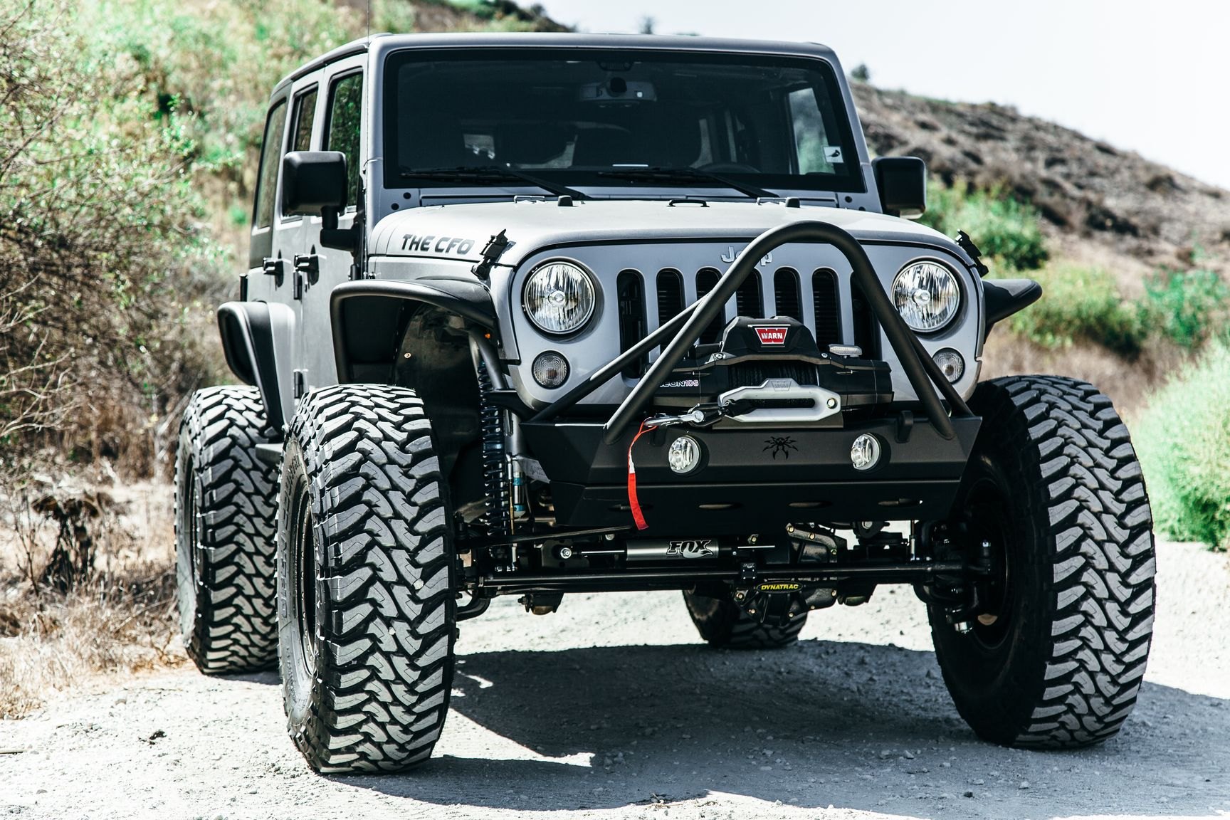 Gray Lifted Jeep Wrangler Fully Loaded with Off-Road Custom Accessories —   Gallery
