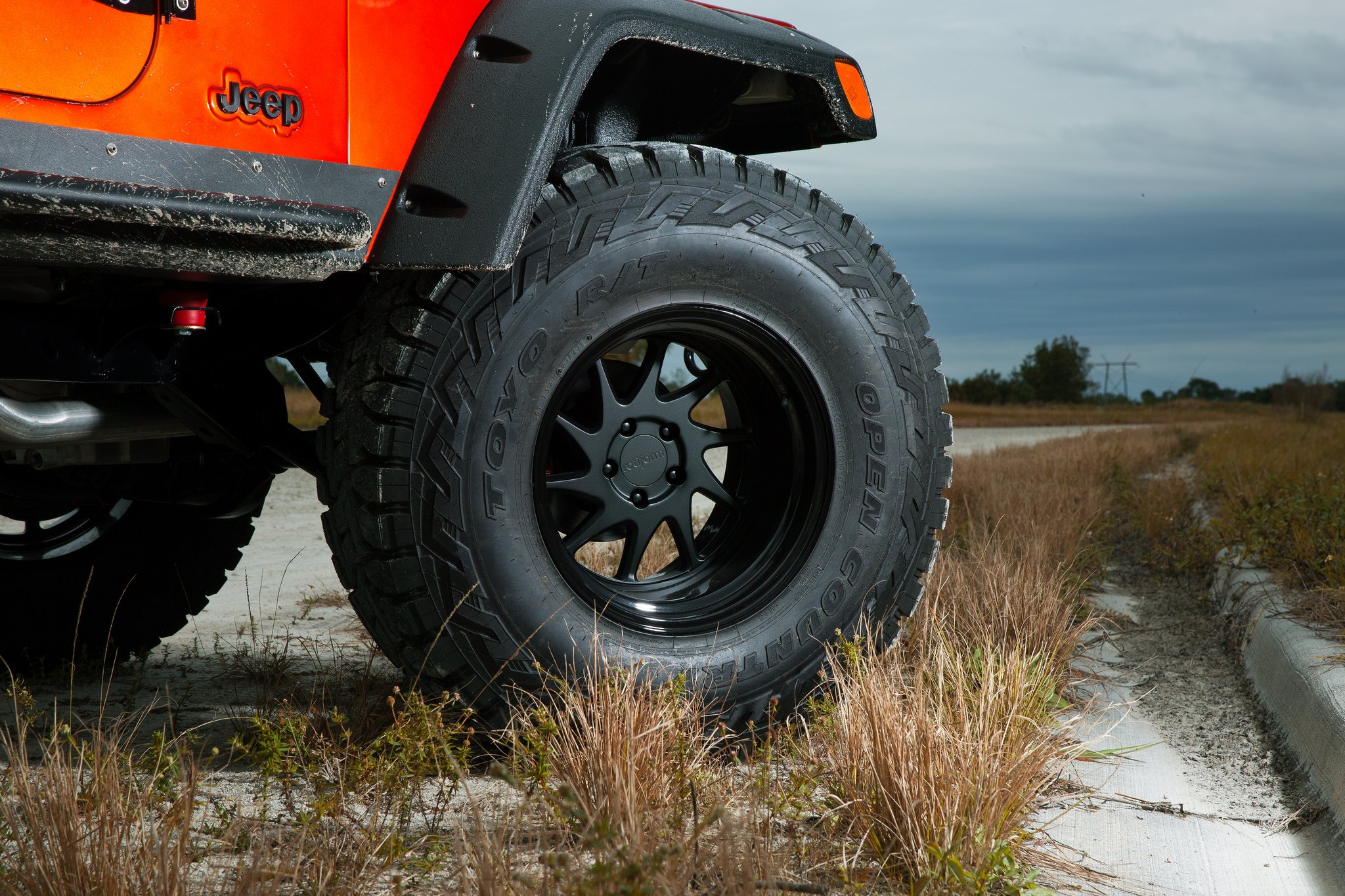 Jeep Wrangler TJ with Toyo Open Country Tires - Photo by Rotiform