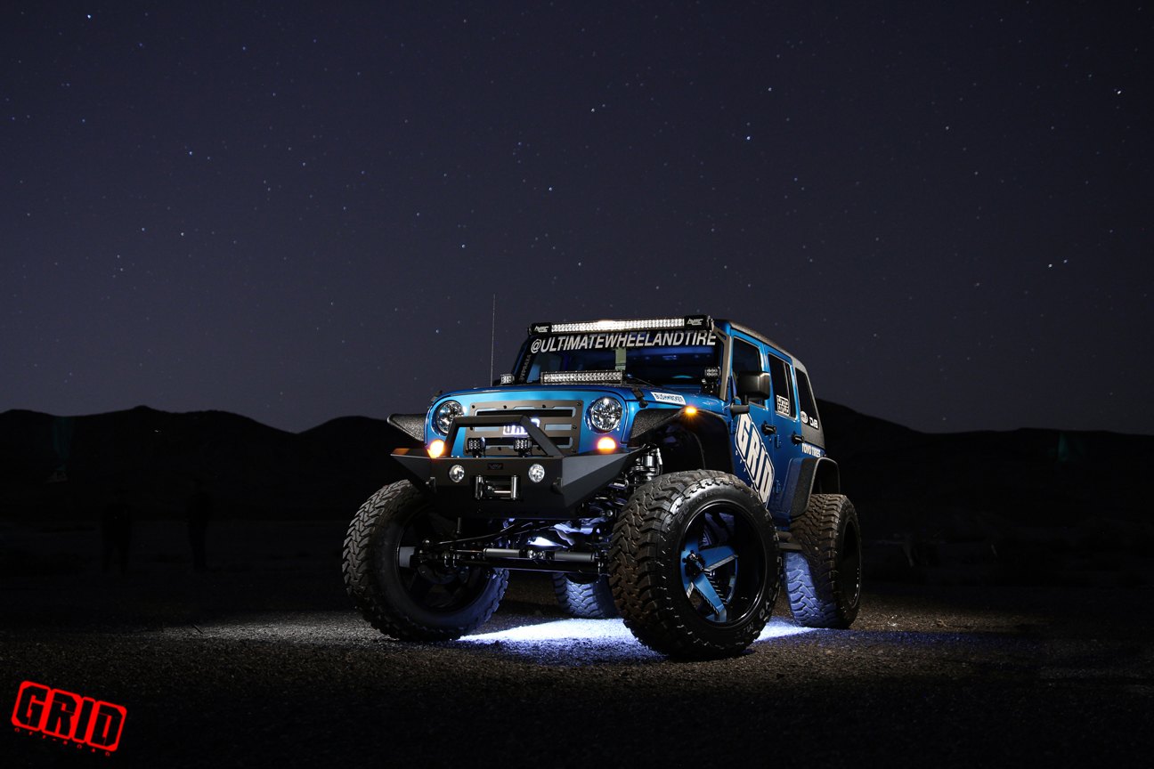 Project Night Braker - Insane Jeep Wrangler by Grid Off-road —   Gallery