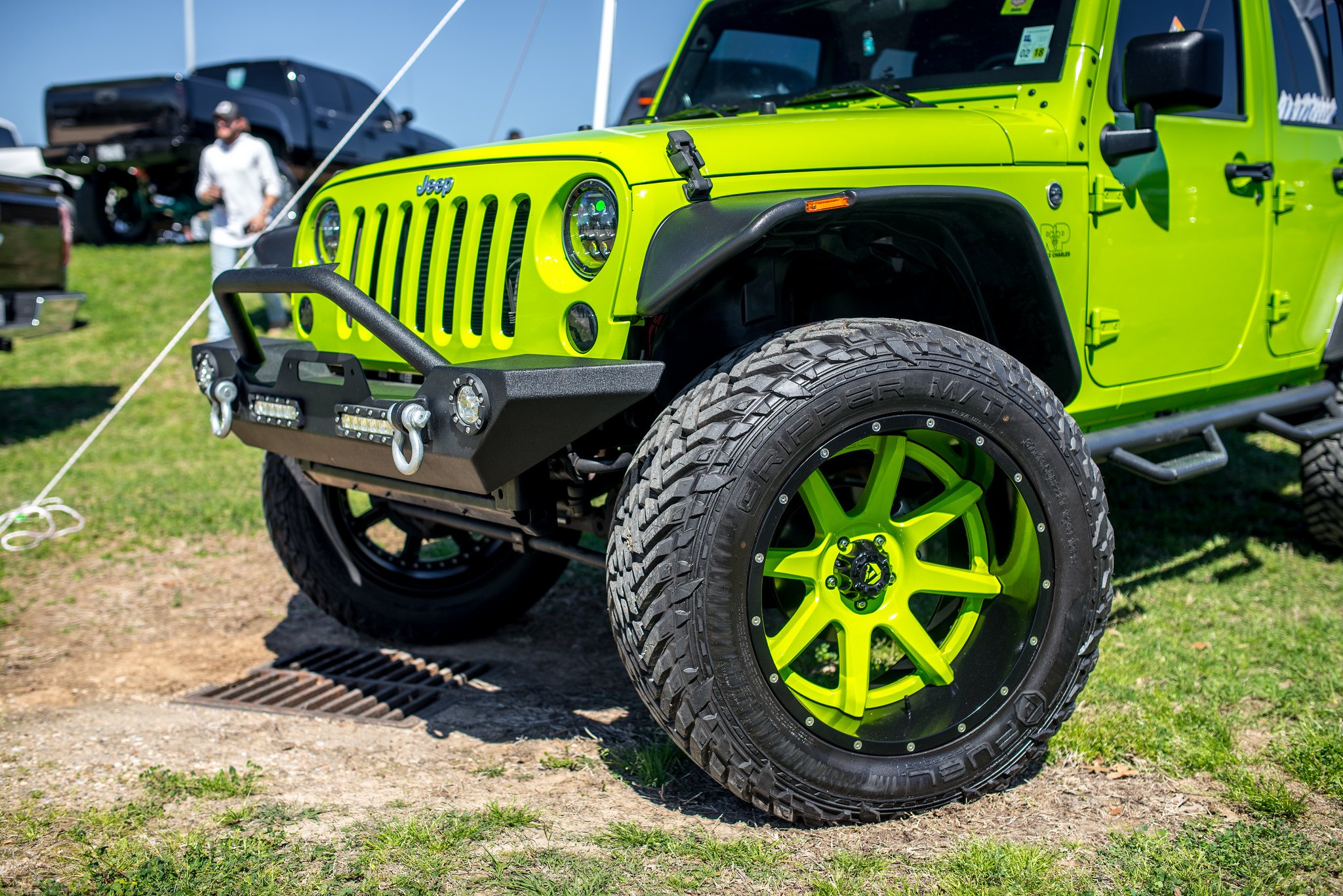 Completely Reworked Neon Green Jeep Wrangler Unlimited By Fuel Off