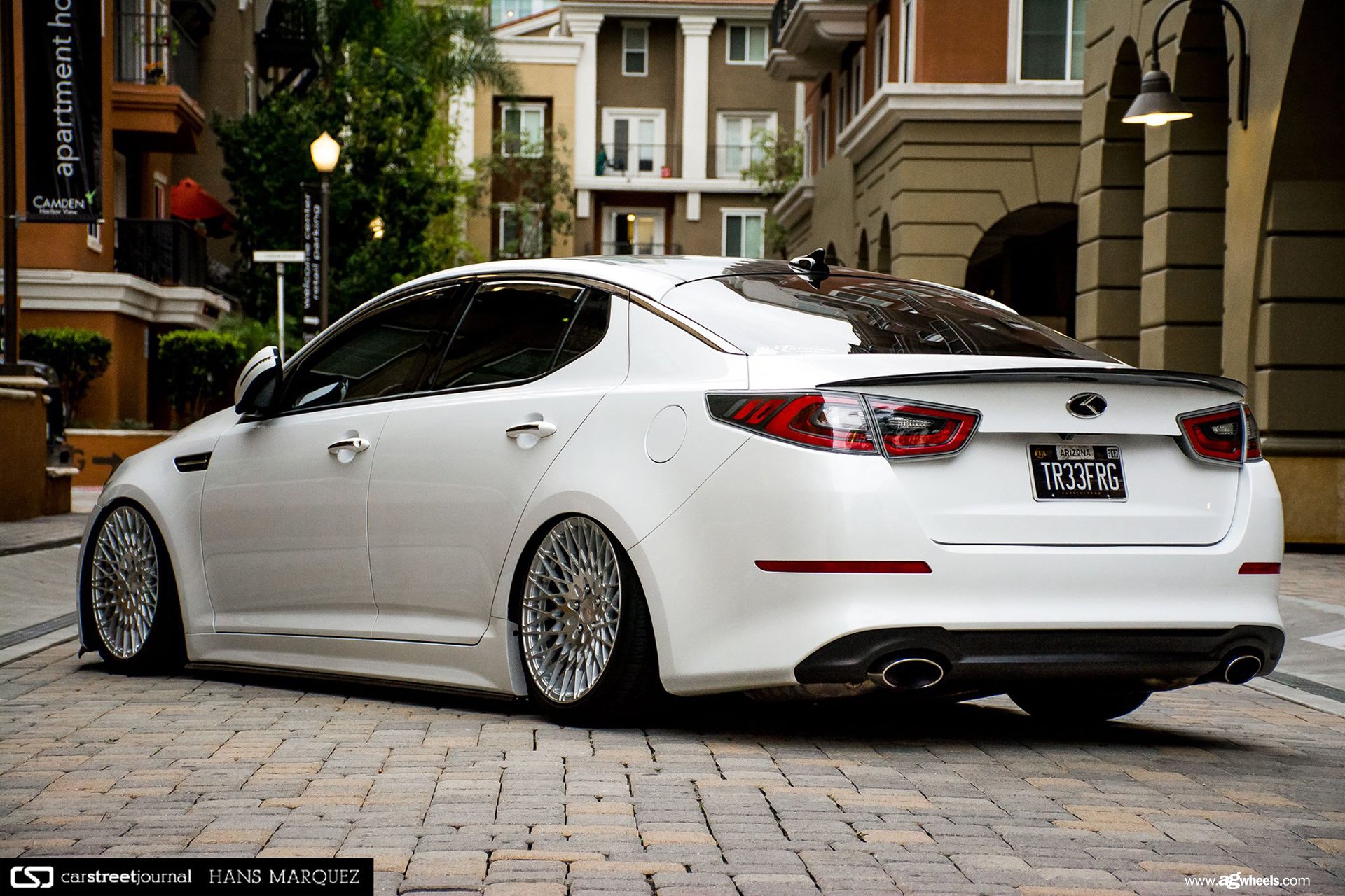 Kia Optima With A Perfect Stance By Avant Garde — Gallery