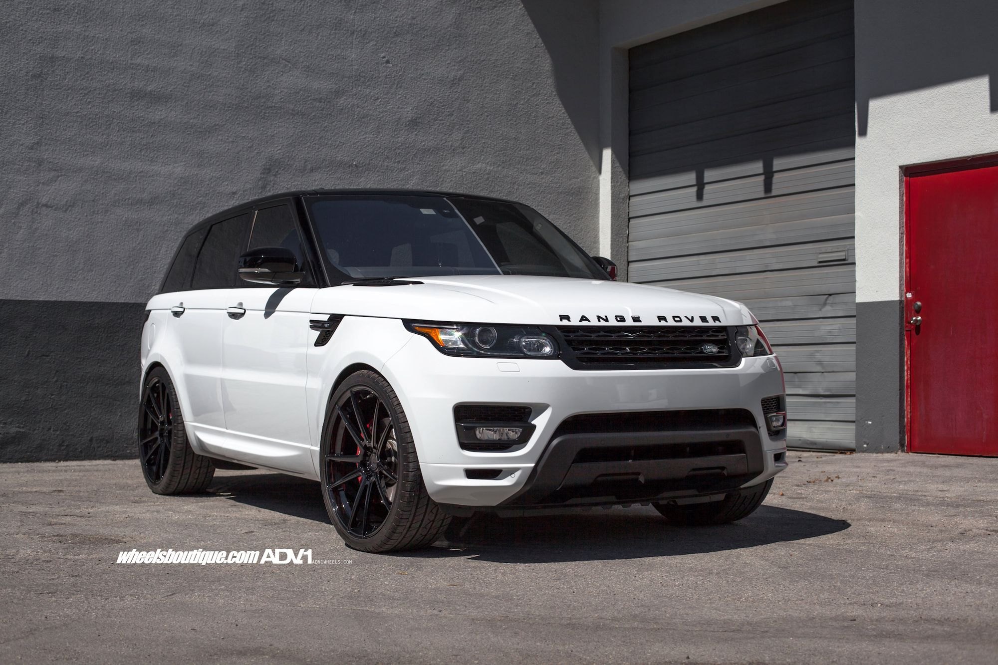 Black And White Ballance in Range Rover Sport by ADV1 — Gallery