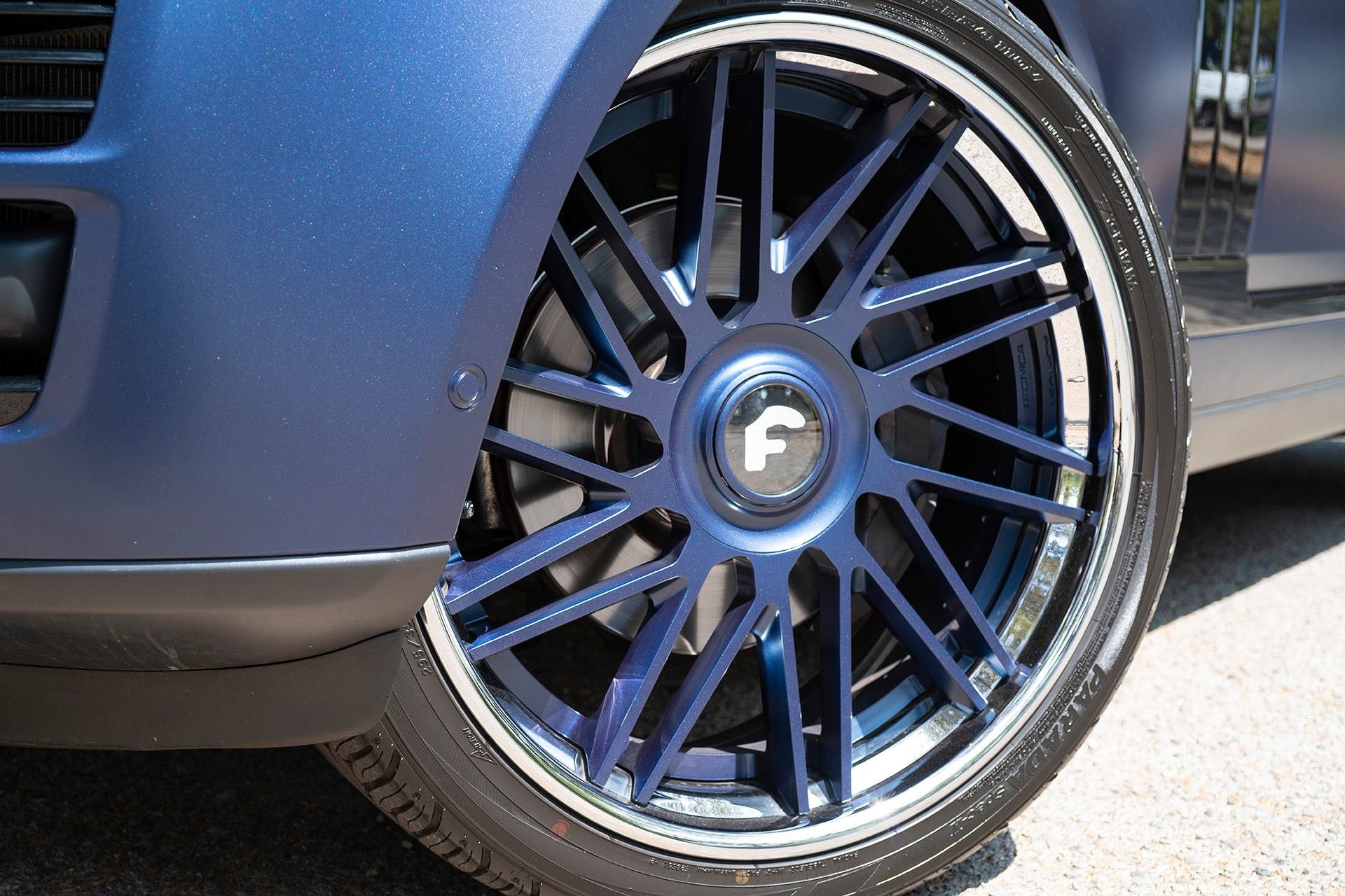 Blue Range Rover with Nexen Tires - Photo by Forgiato
