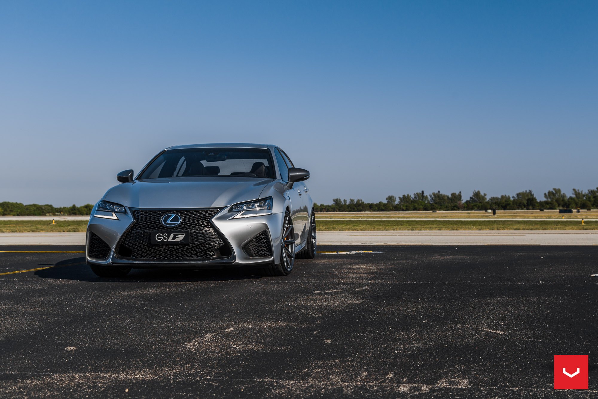 Lexus GS-F Front View - Photo by Vossen