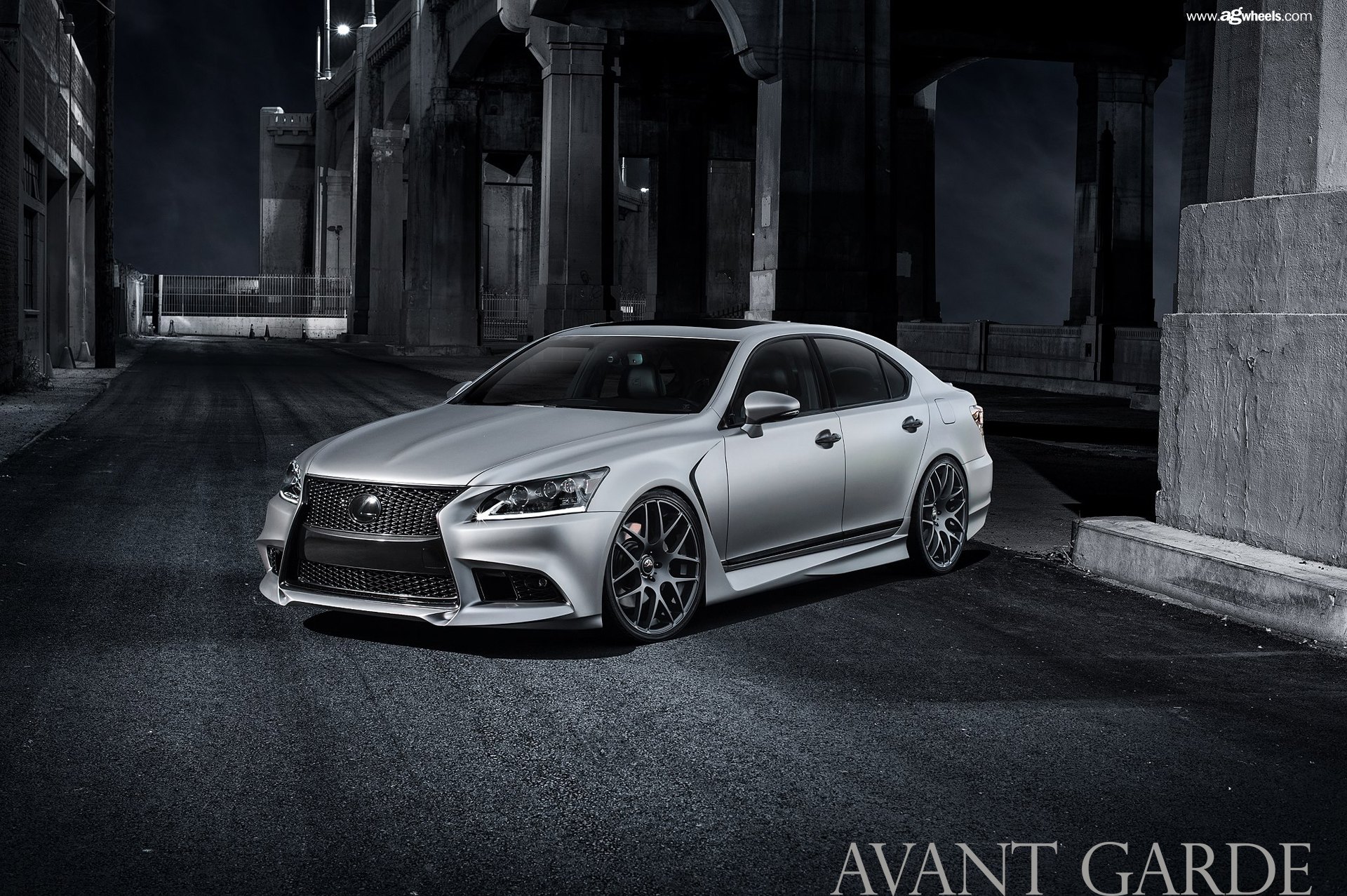 Gorgeous Lexus LS-F on Avant Garde Premium Rims - Photo by Avant Garde