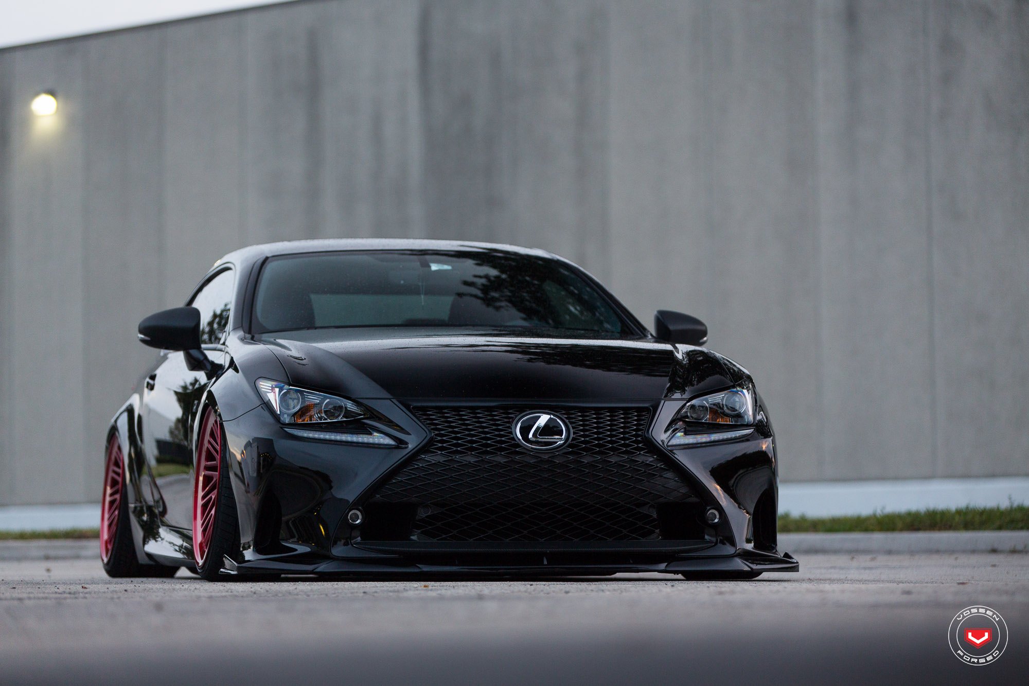 If Darth Vader Was a Car Guy He Would Definitely Drive This RC-F - Photo by Vossen