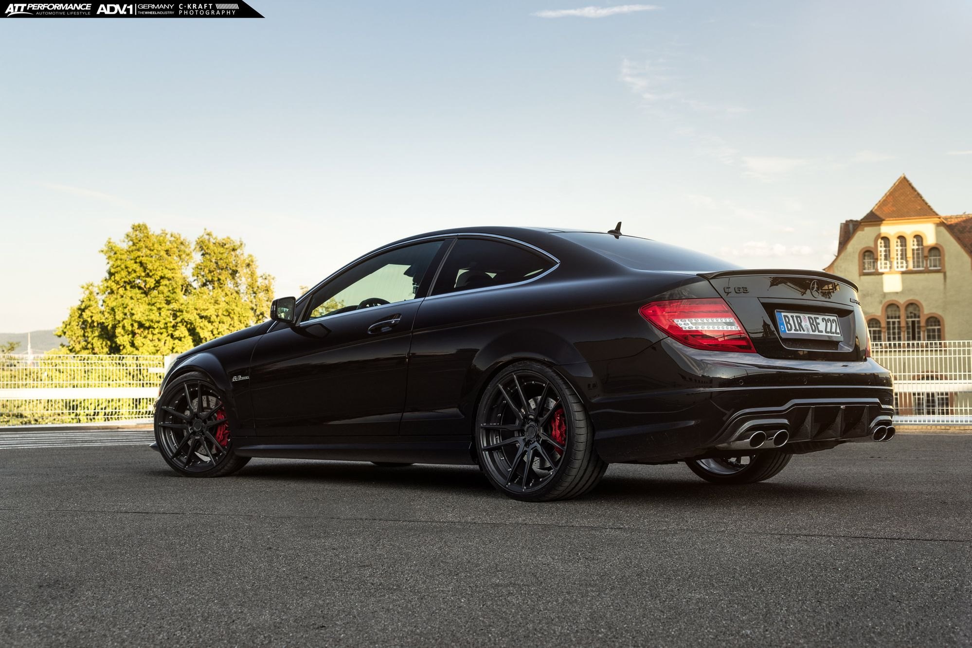 Mercedes C63 Coupe Rear Diffuser - Photo by ADV.1
